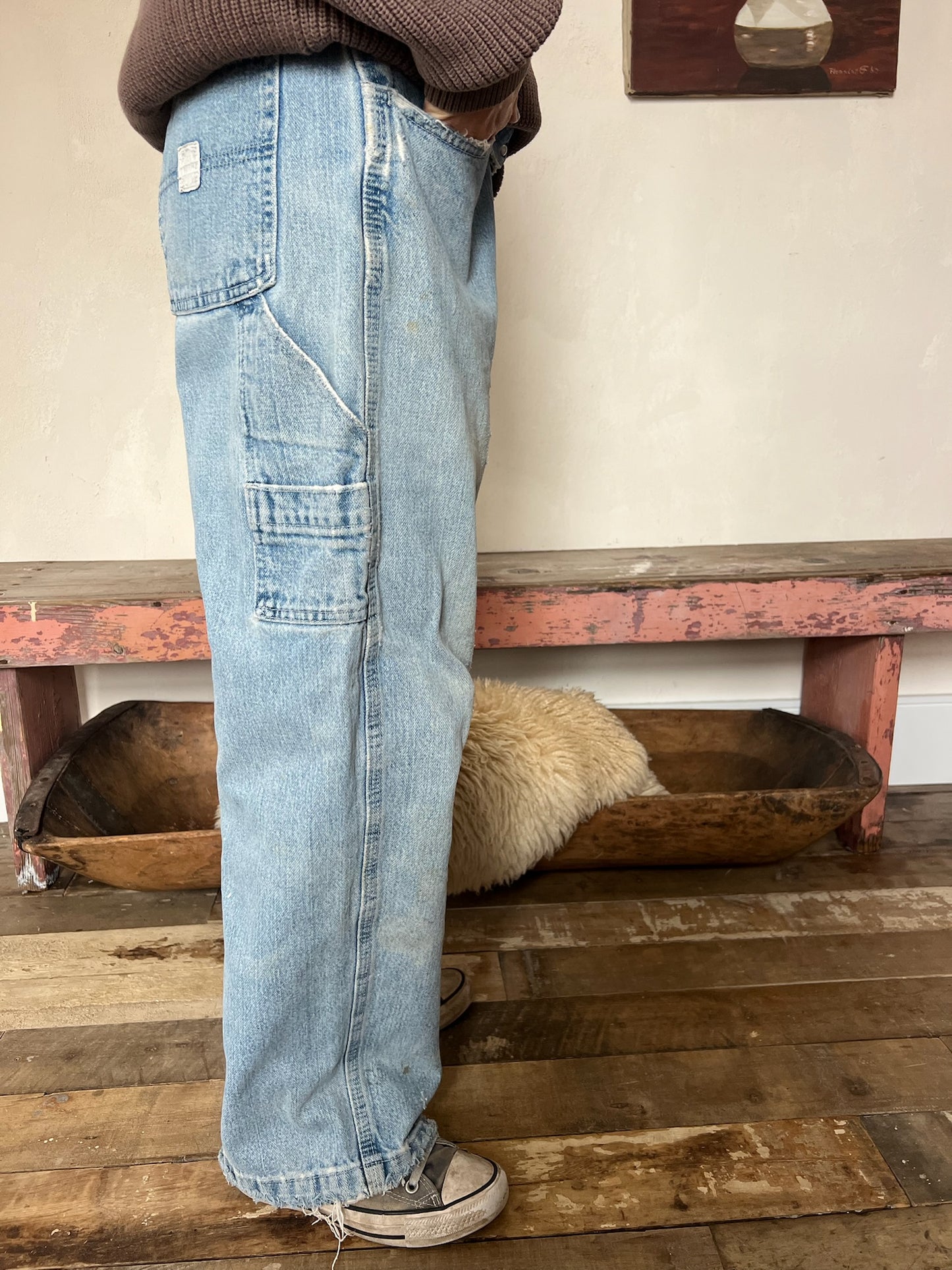 Light wash Carpenter Pants