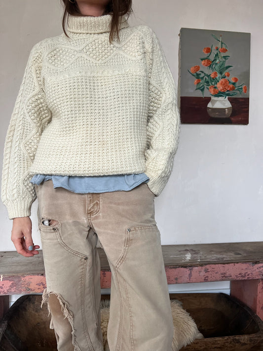 Handmade Wool Turtleneck