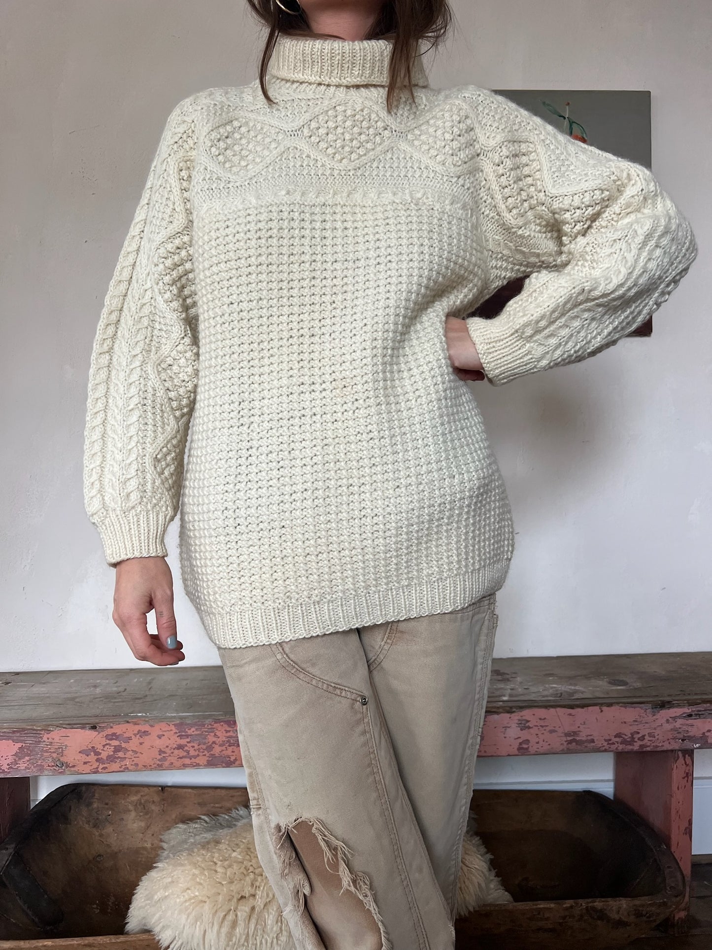 Handmade Wool Turtleneck