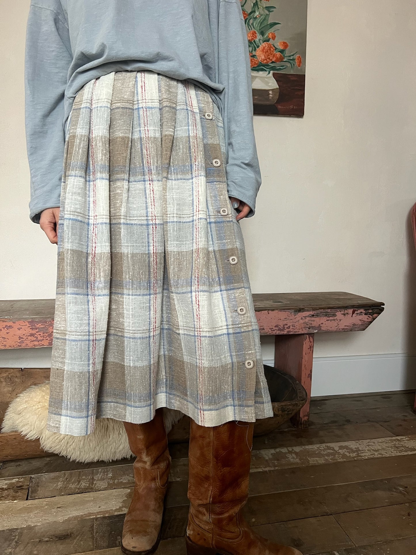 Plaid Skirt