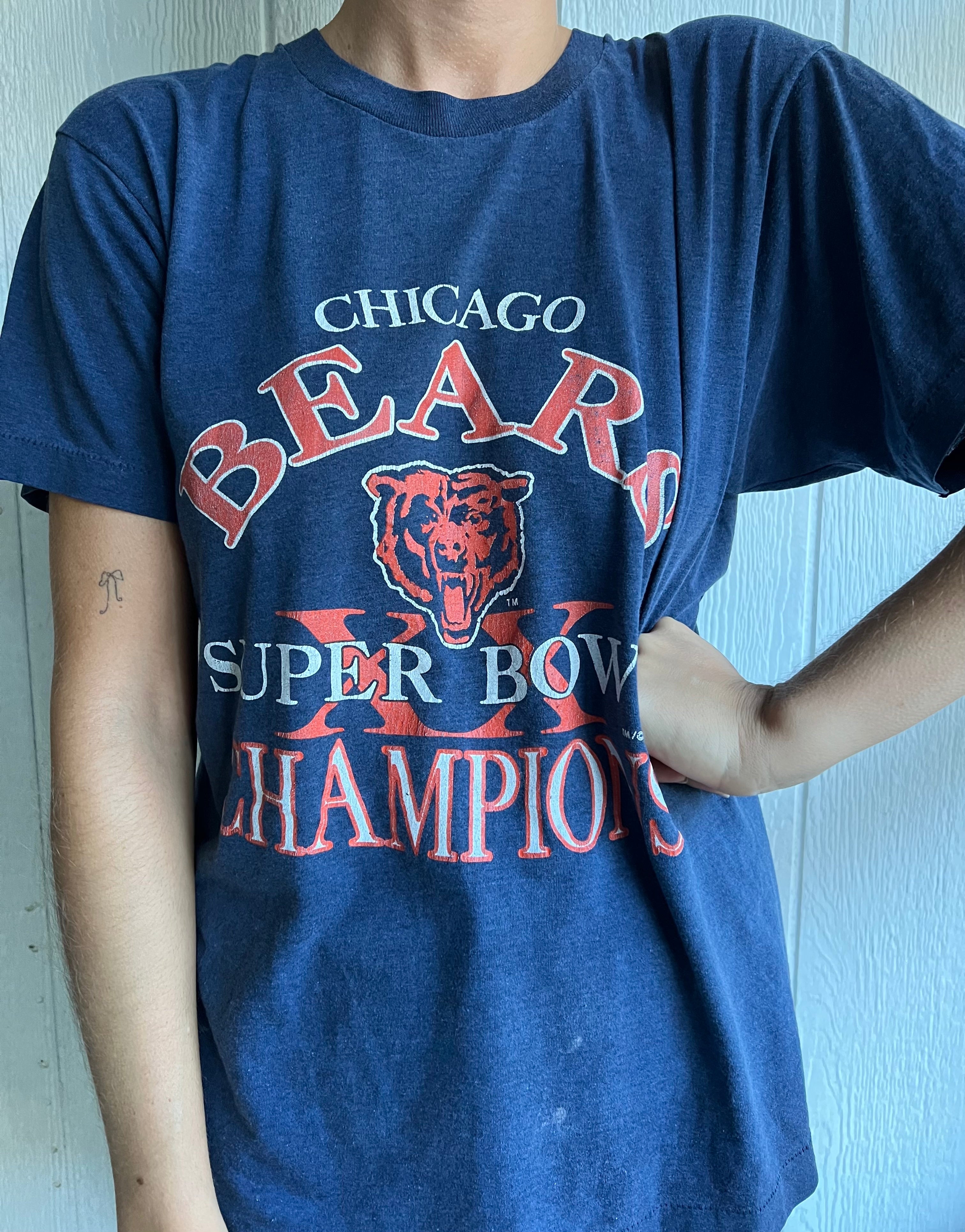 Vintage Chicago Bears Super Bowl Tee