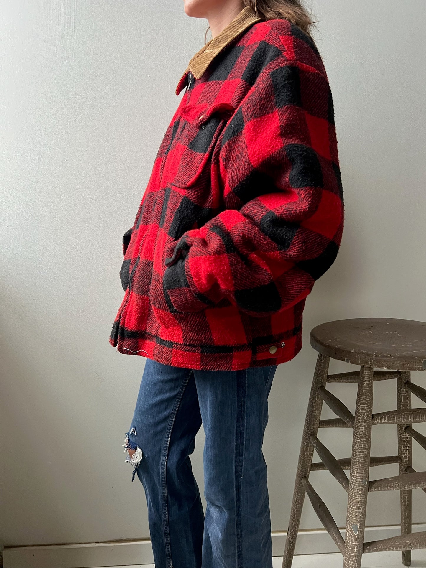 Red Plaid Jacket