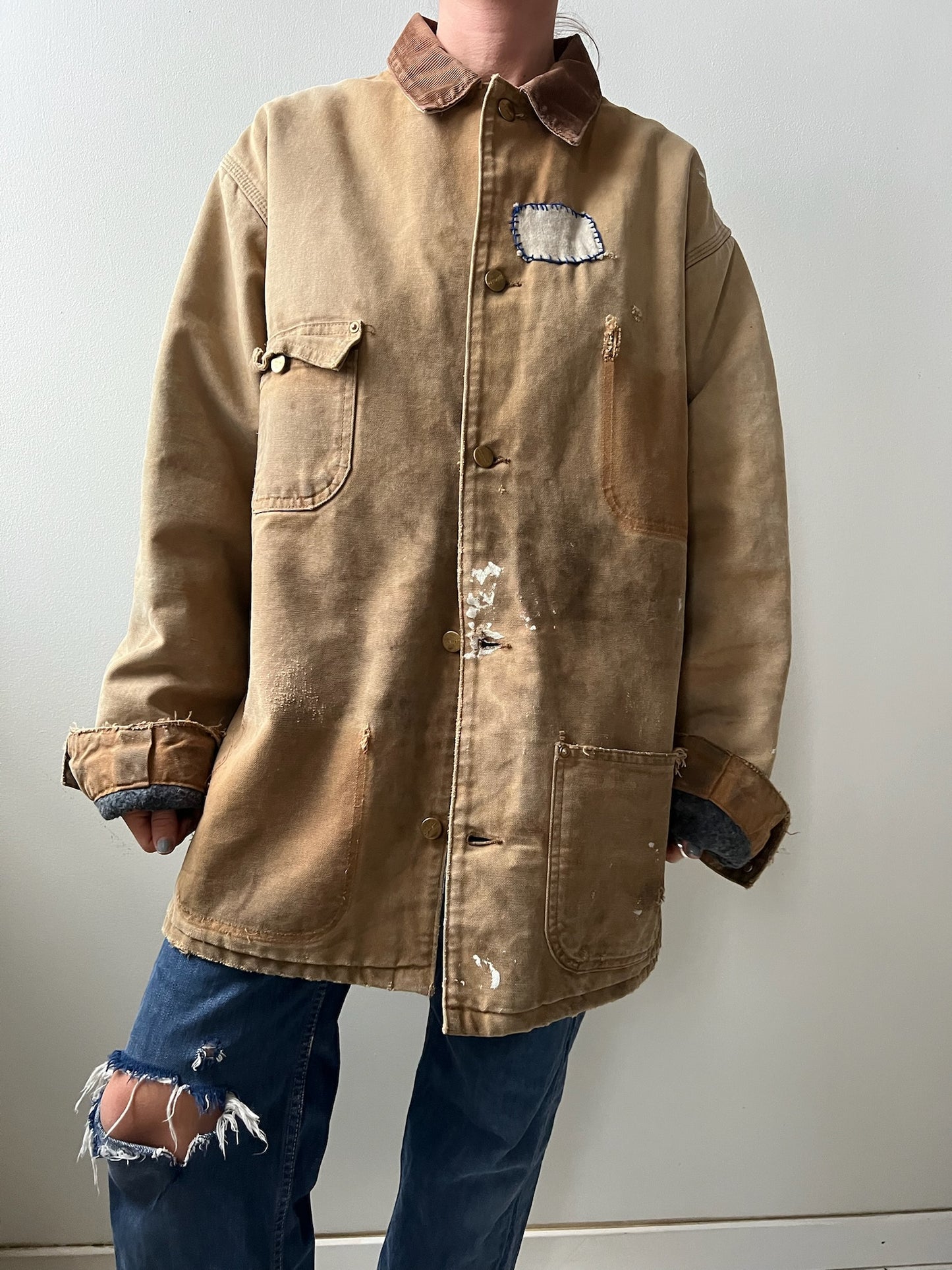 Well Loved Carhartt Workwear Chore Jacket