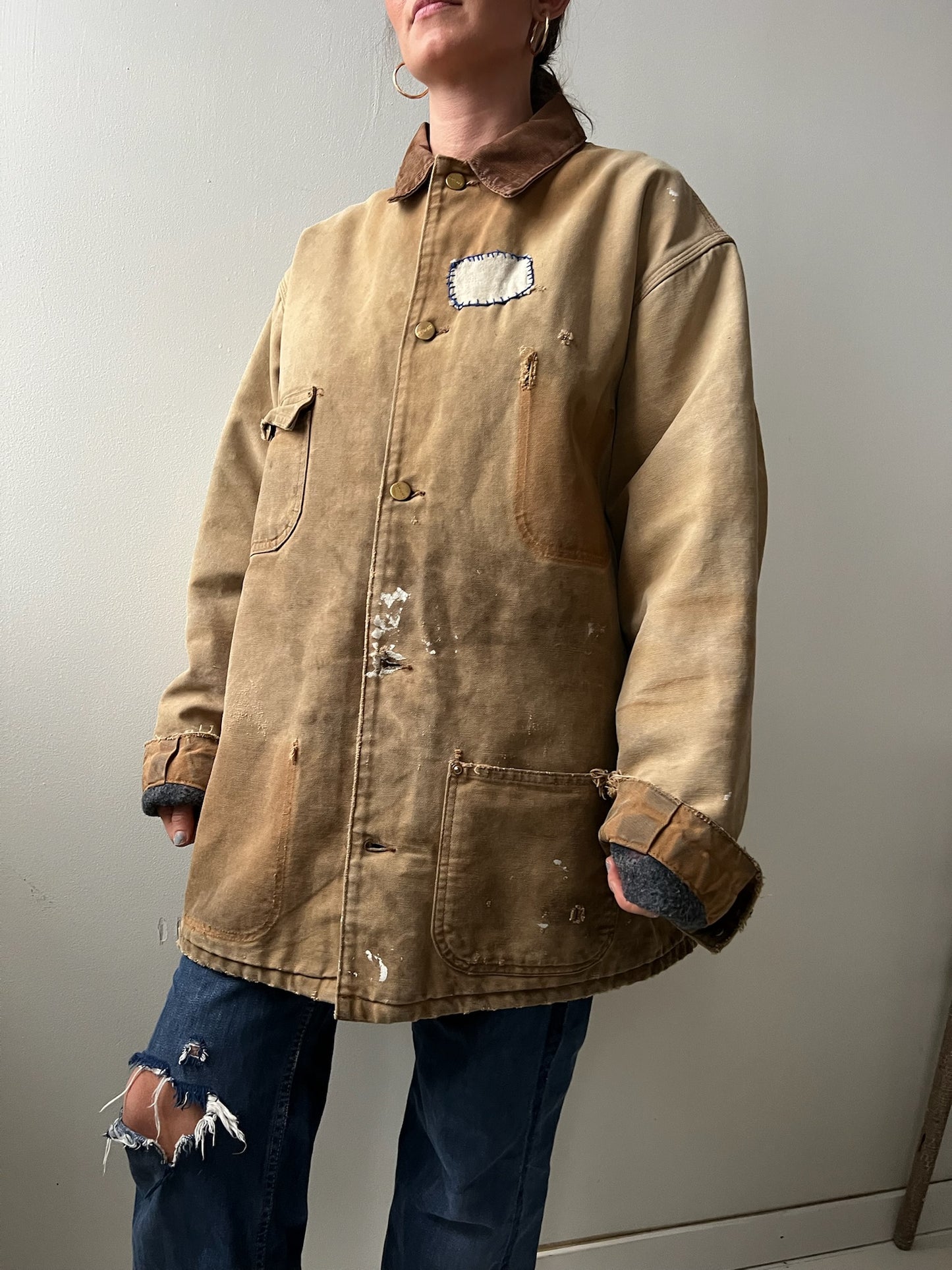 Well Loved Carhartt Workwear Chore Jacket