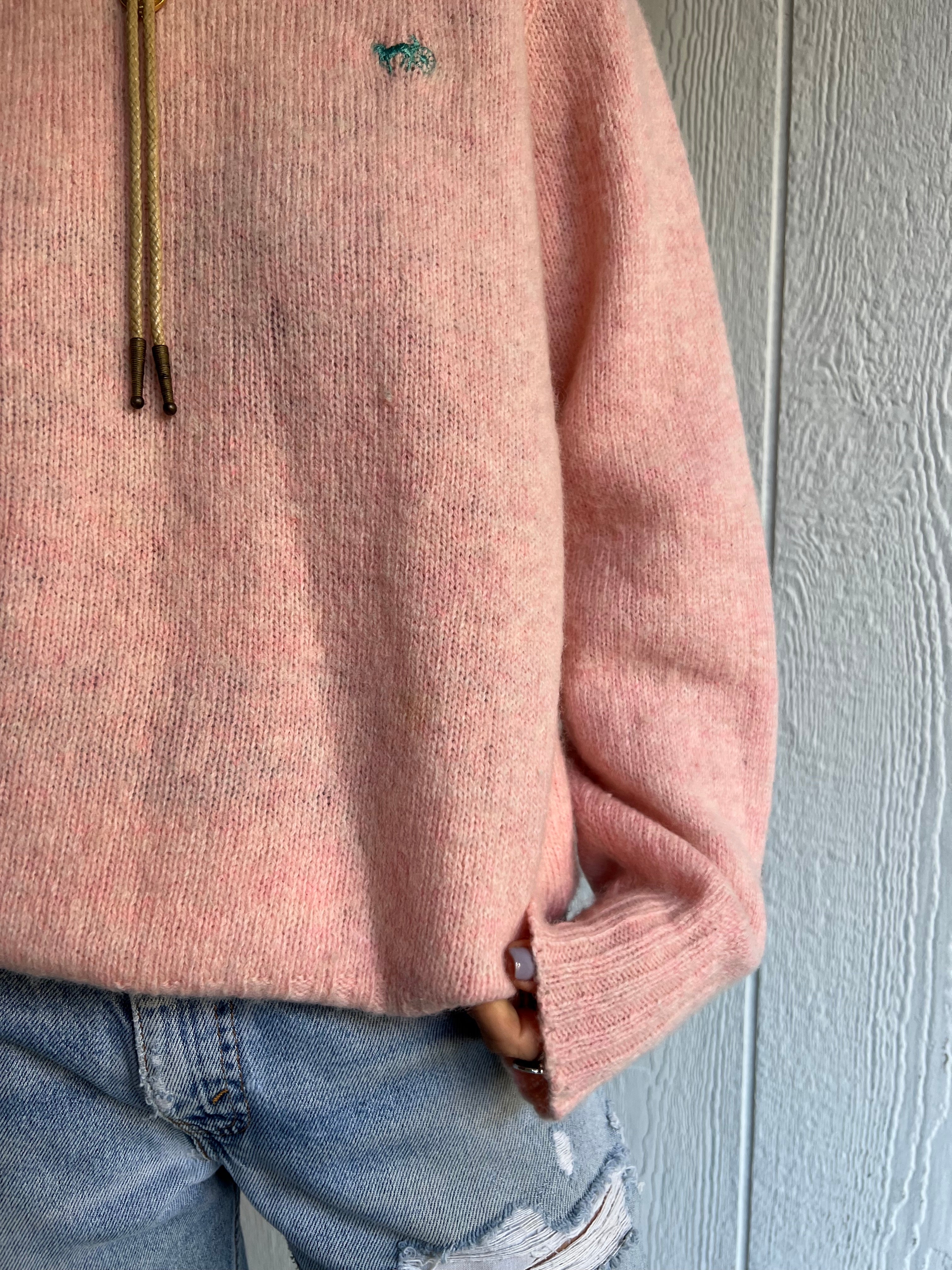 Baby Pink Wool Sweater