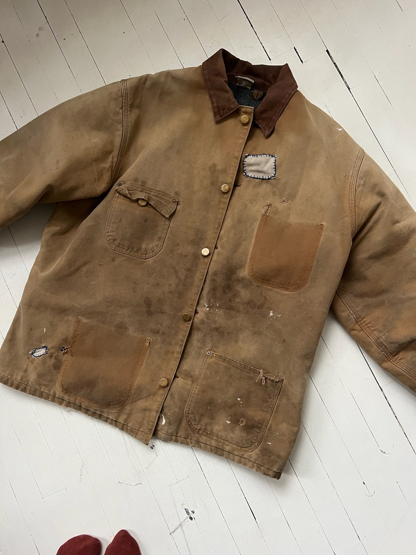 Well Loved Carhartt Workwear Chore Jacket