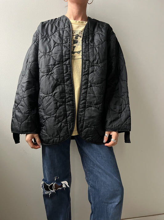 Black Military Liner