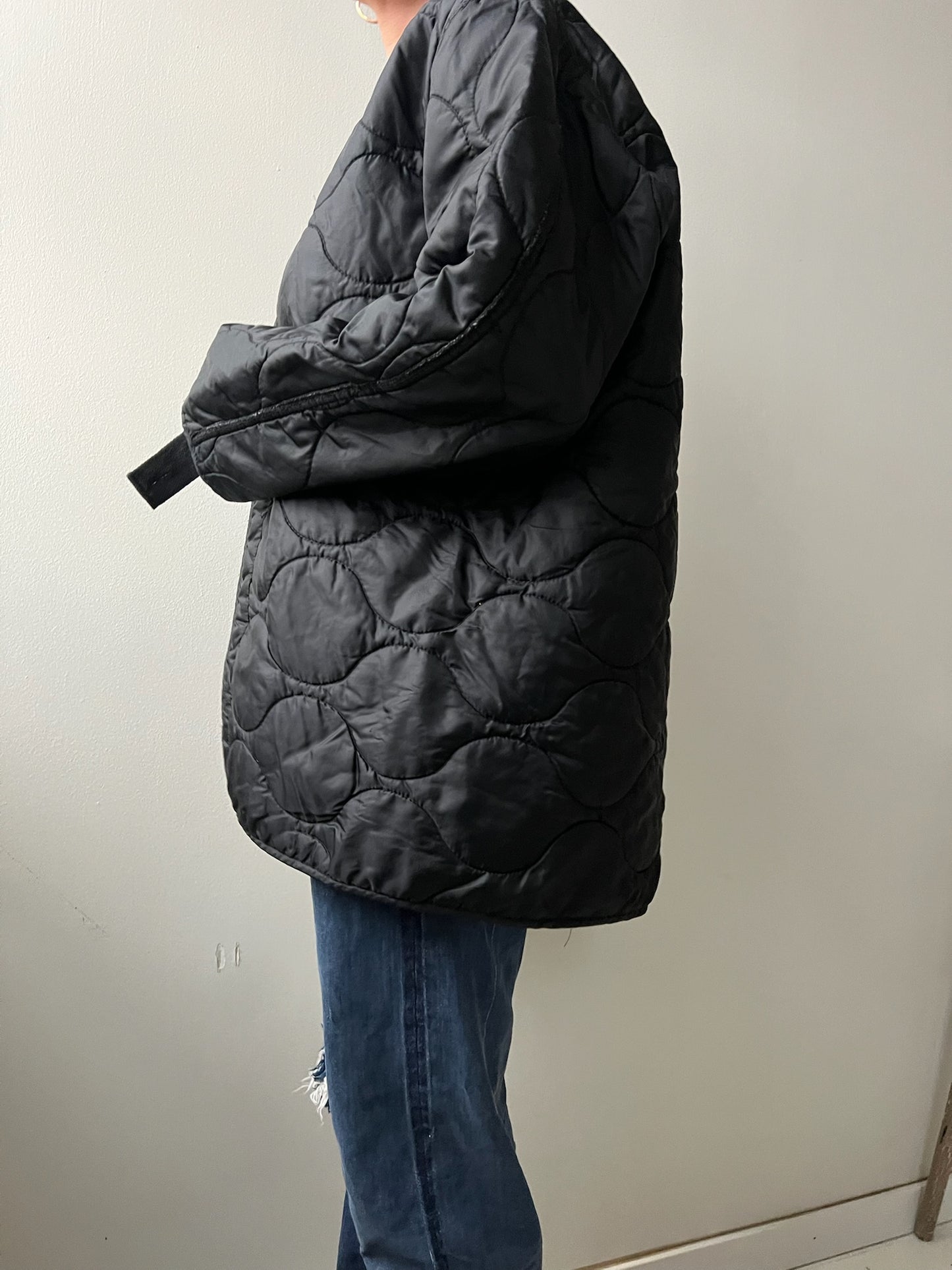 Black Military Liner