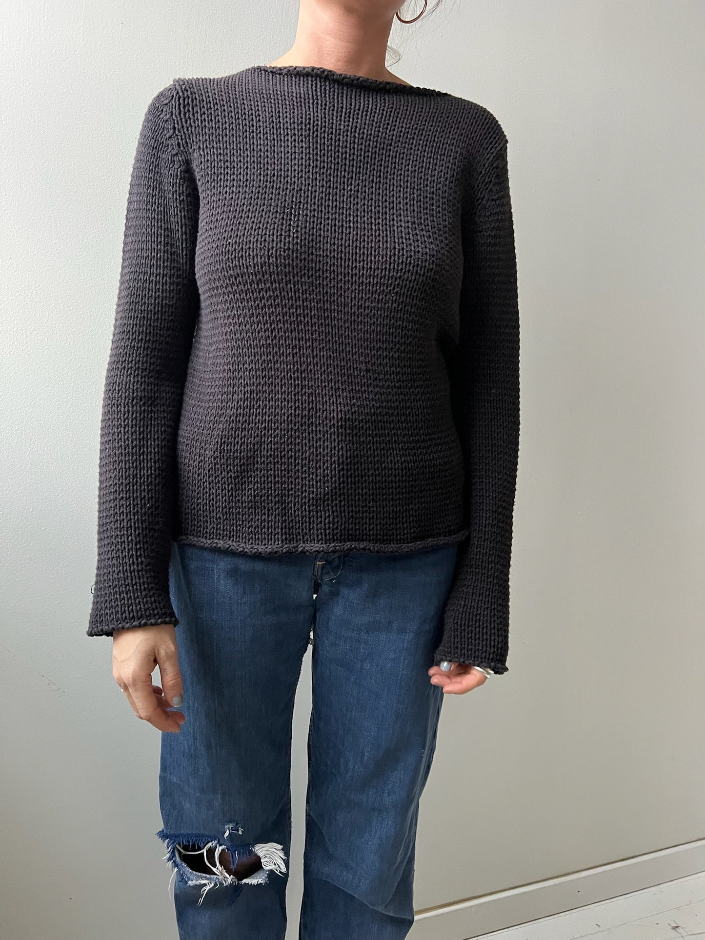 Knit Black Longsleeve