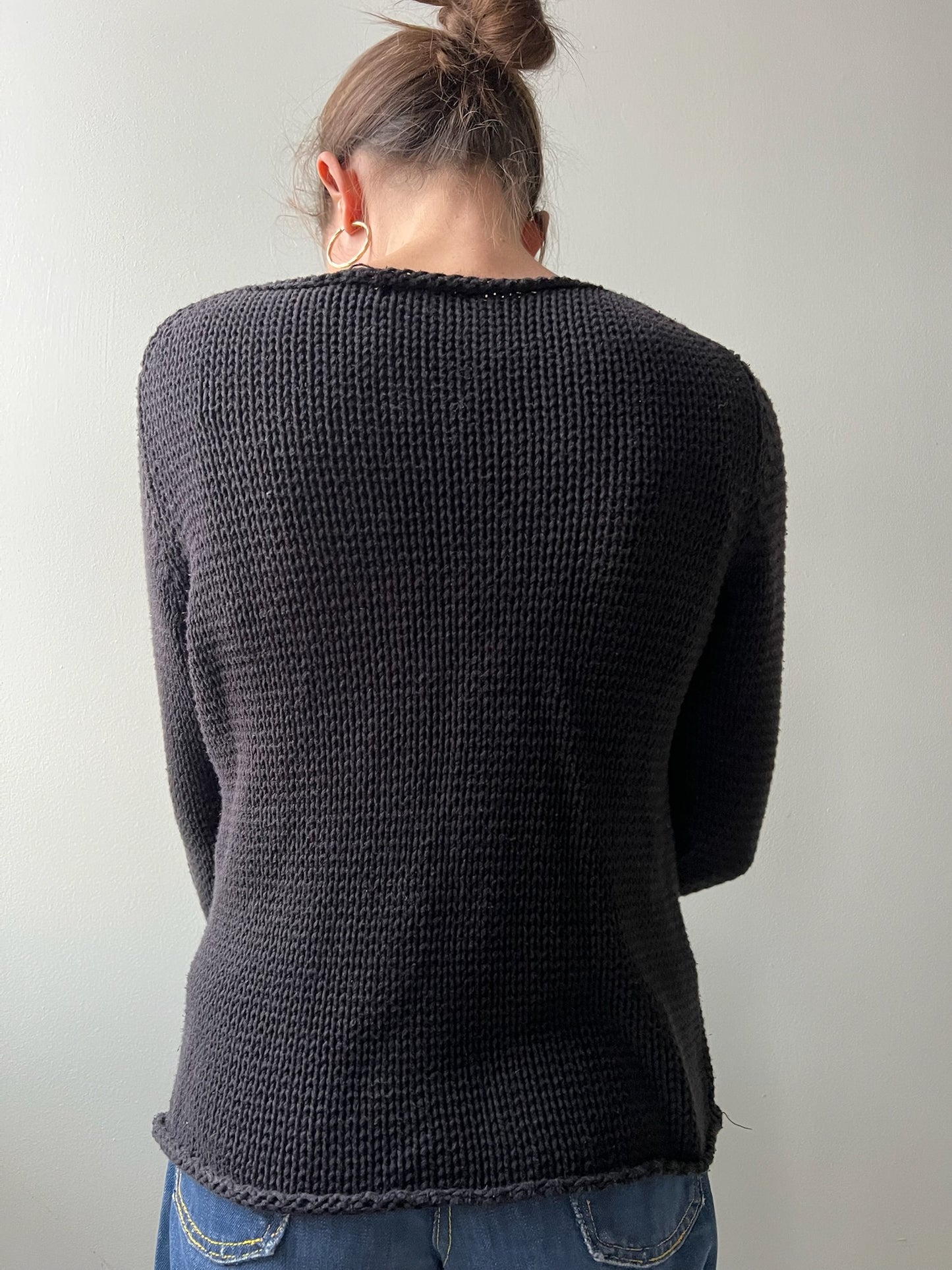 Knit Black Longsleeve