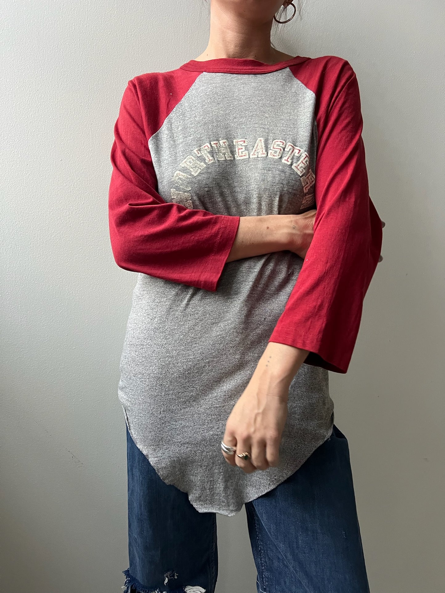 3/4 Length Sleeve Athletics Tee