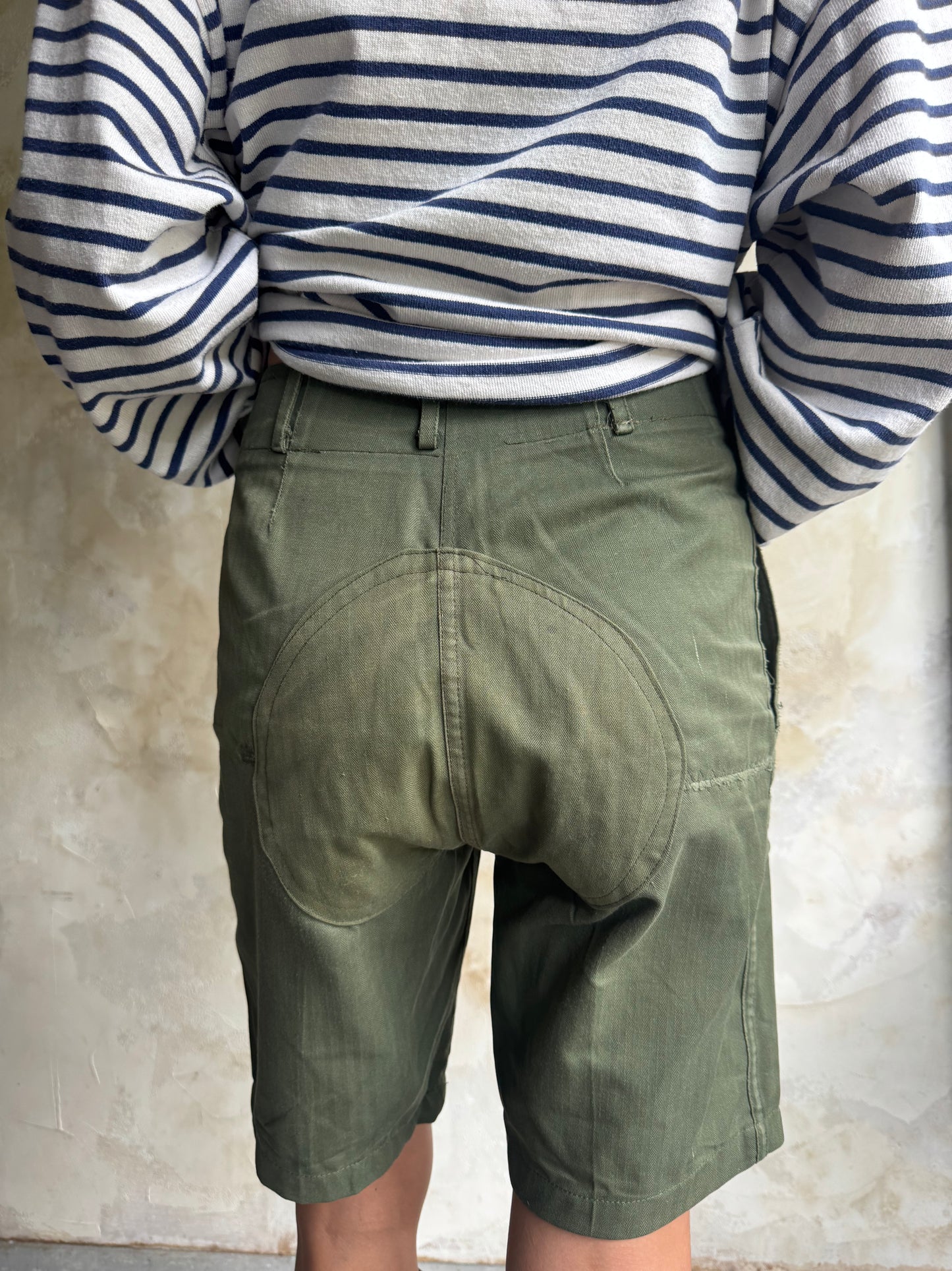 1950/60s Korean War HBT Shorts 02