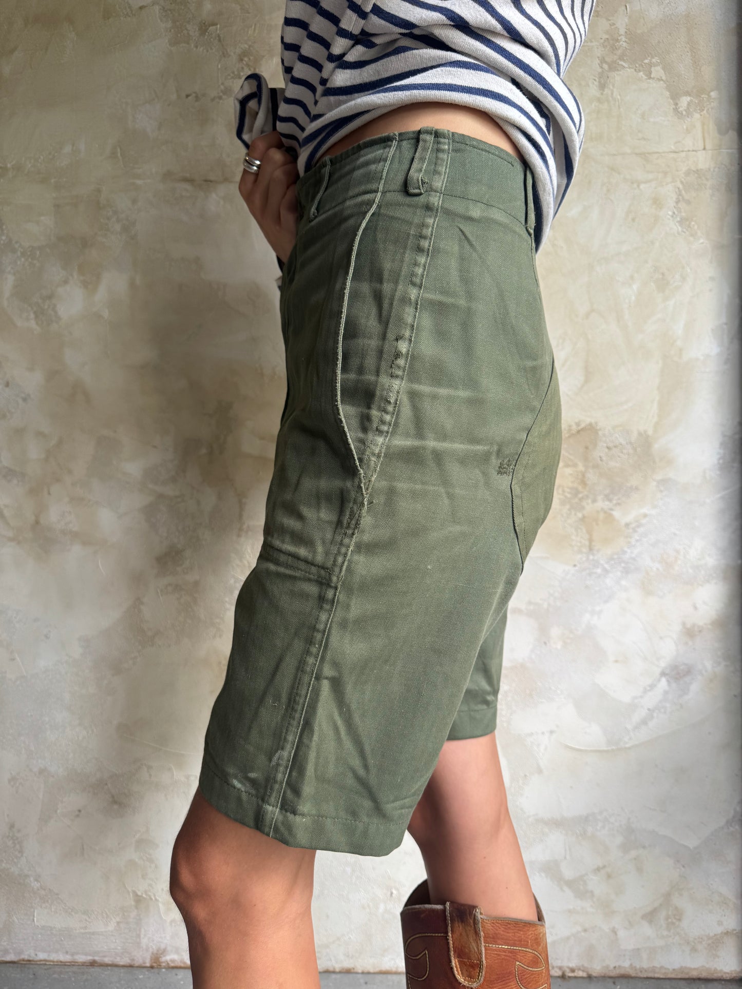 1950/60s Korean War HBT Shorts 02