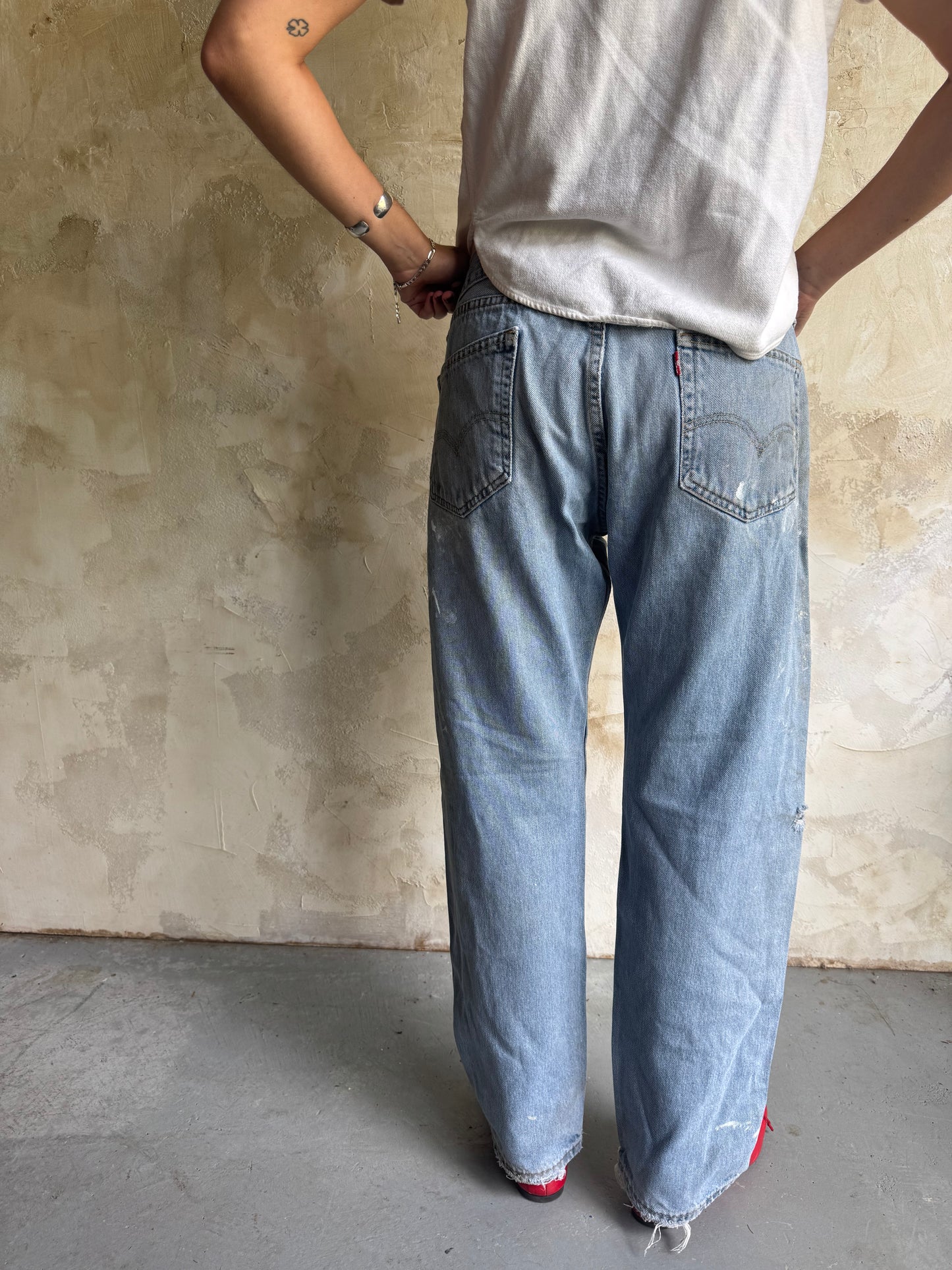 Distressed Painters Levi’s 505
