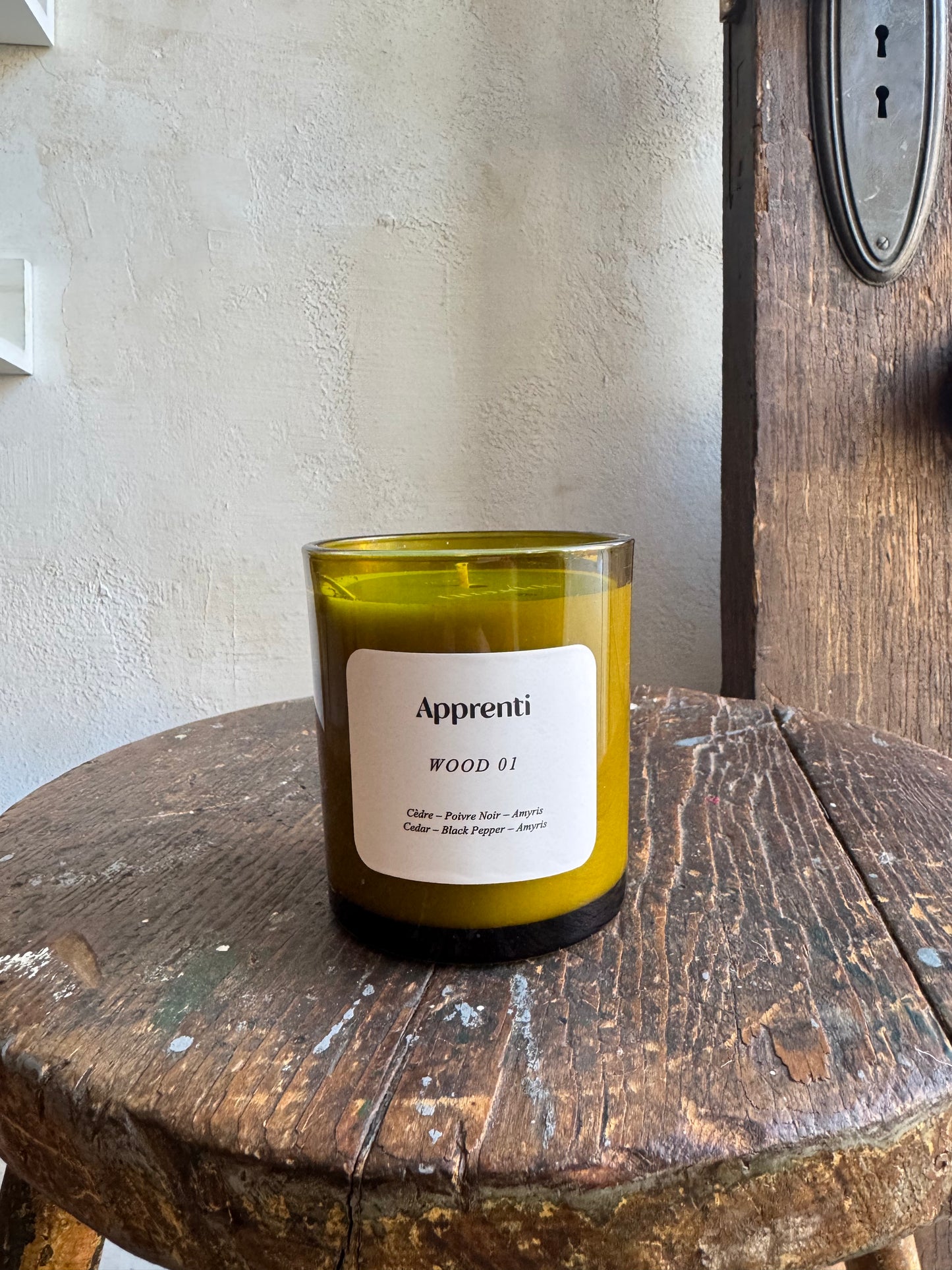 Wood Candle by Apprenti Ôr'ganik