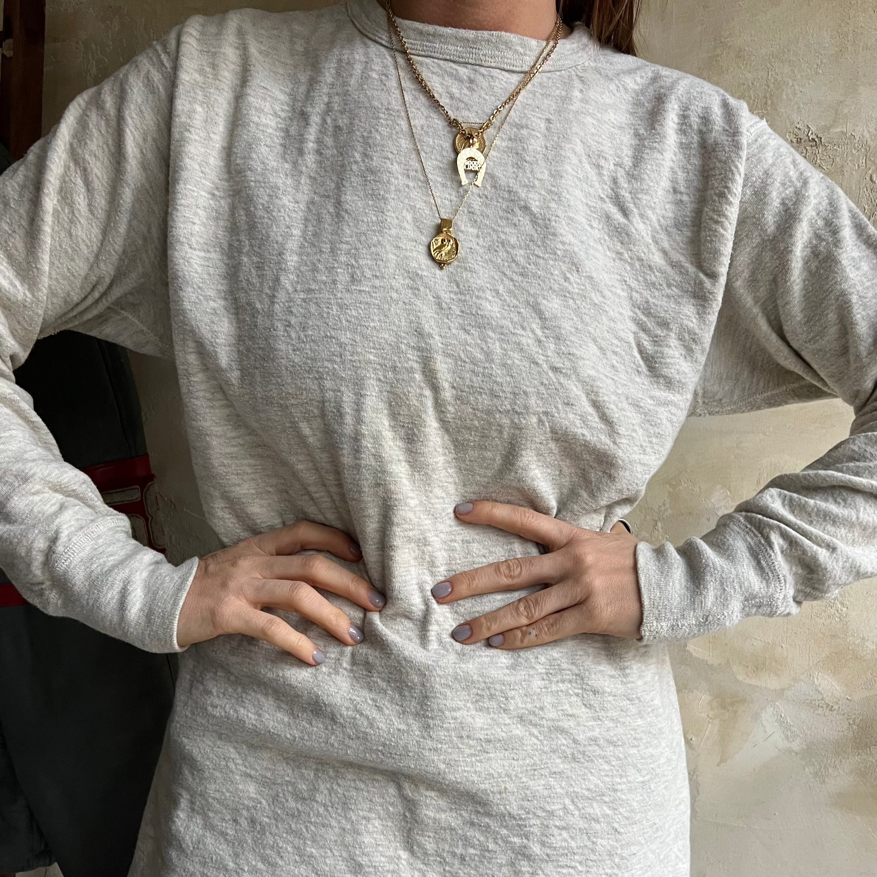 Duo-Fold Grey Longsleeve Thermal Shirt