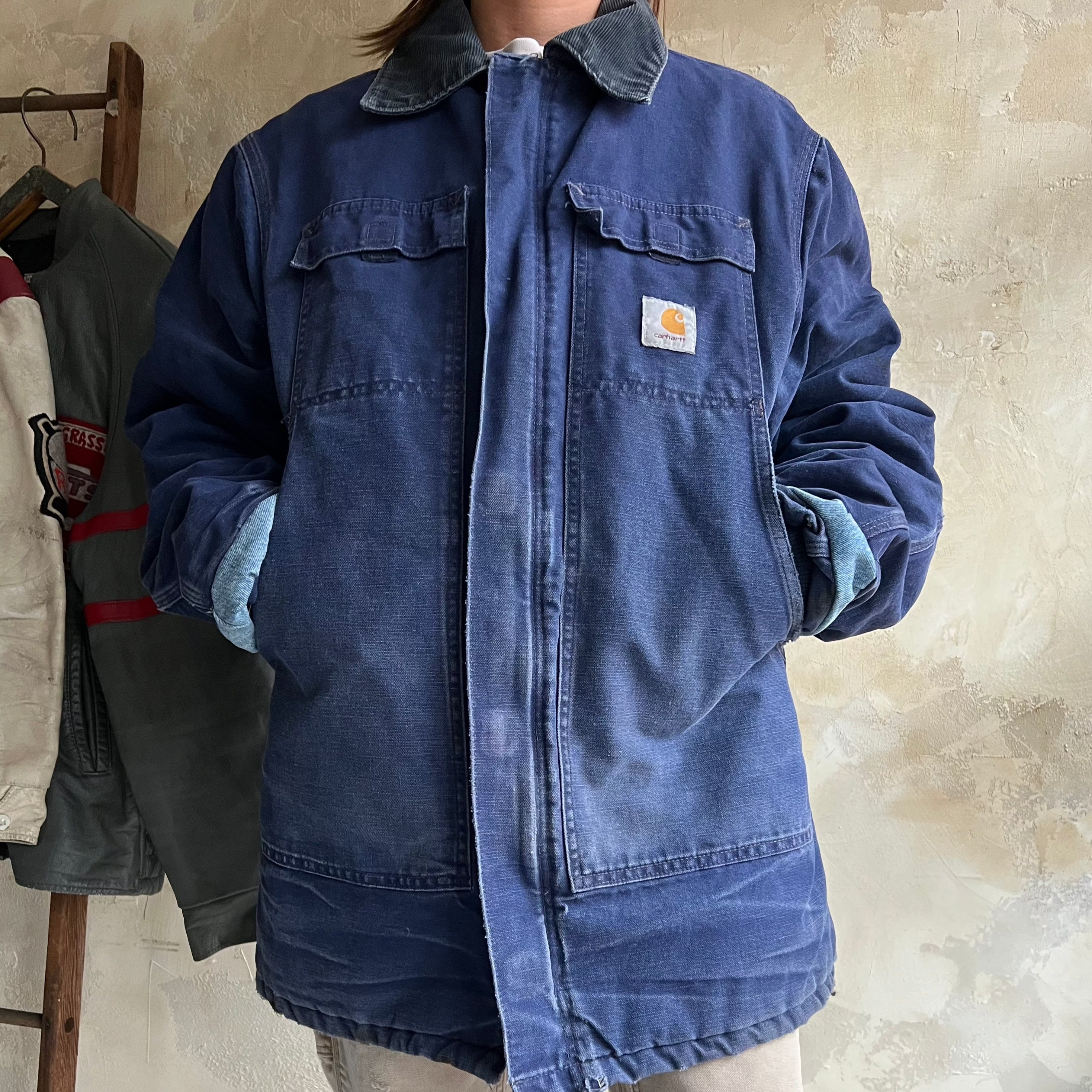 Blue Carhartt Jacket