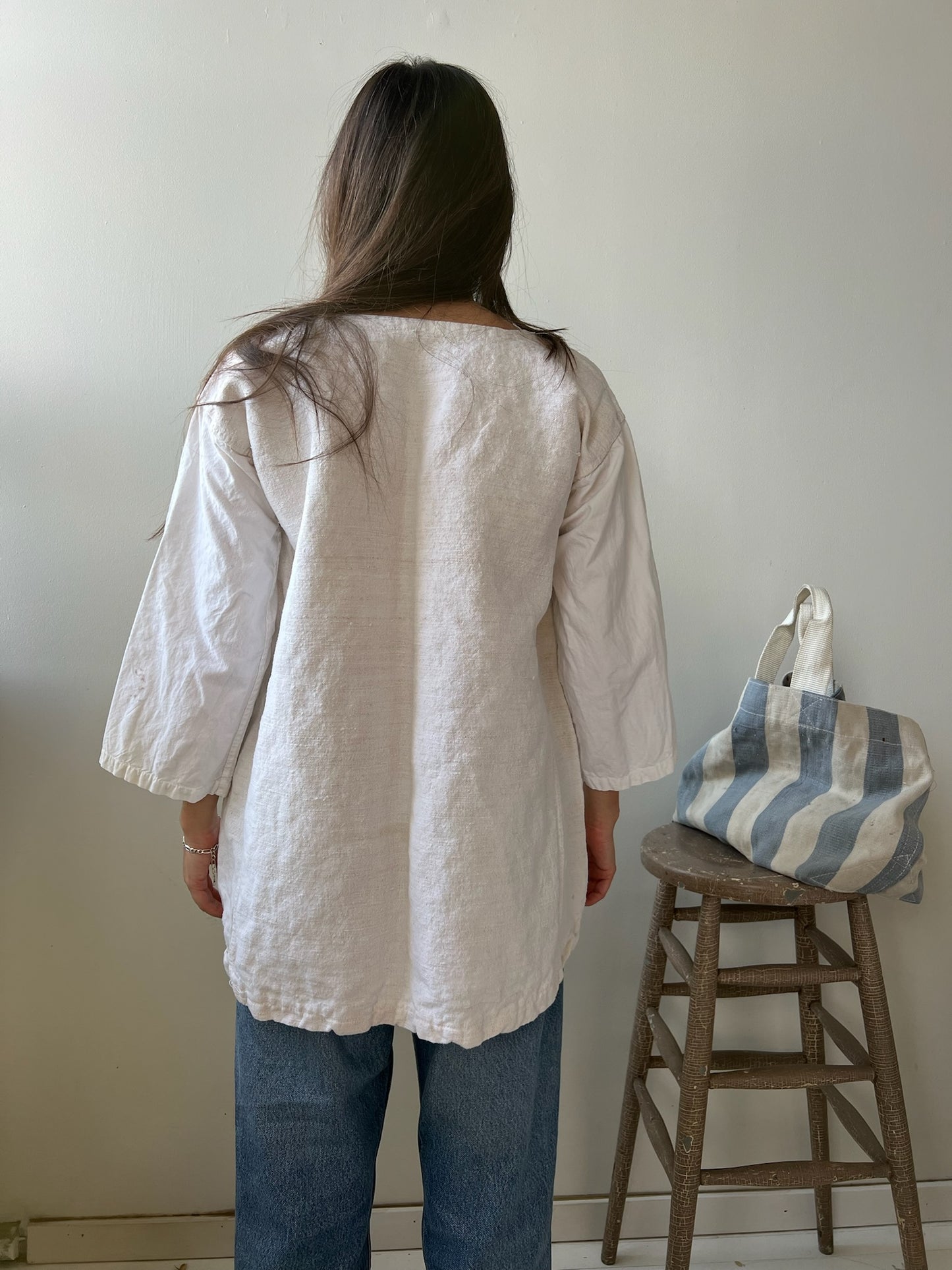 Linen Edwardian Smock 07
