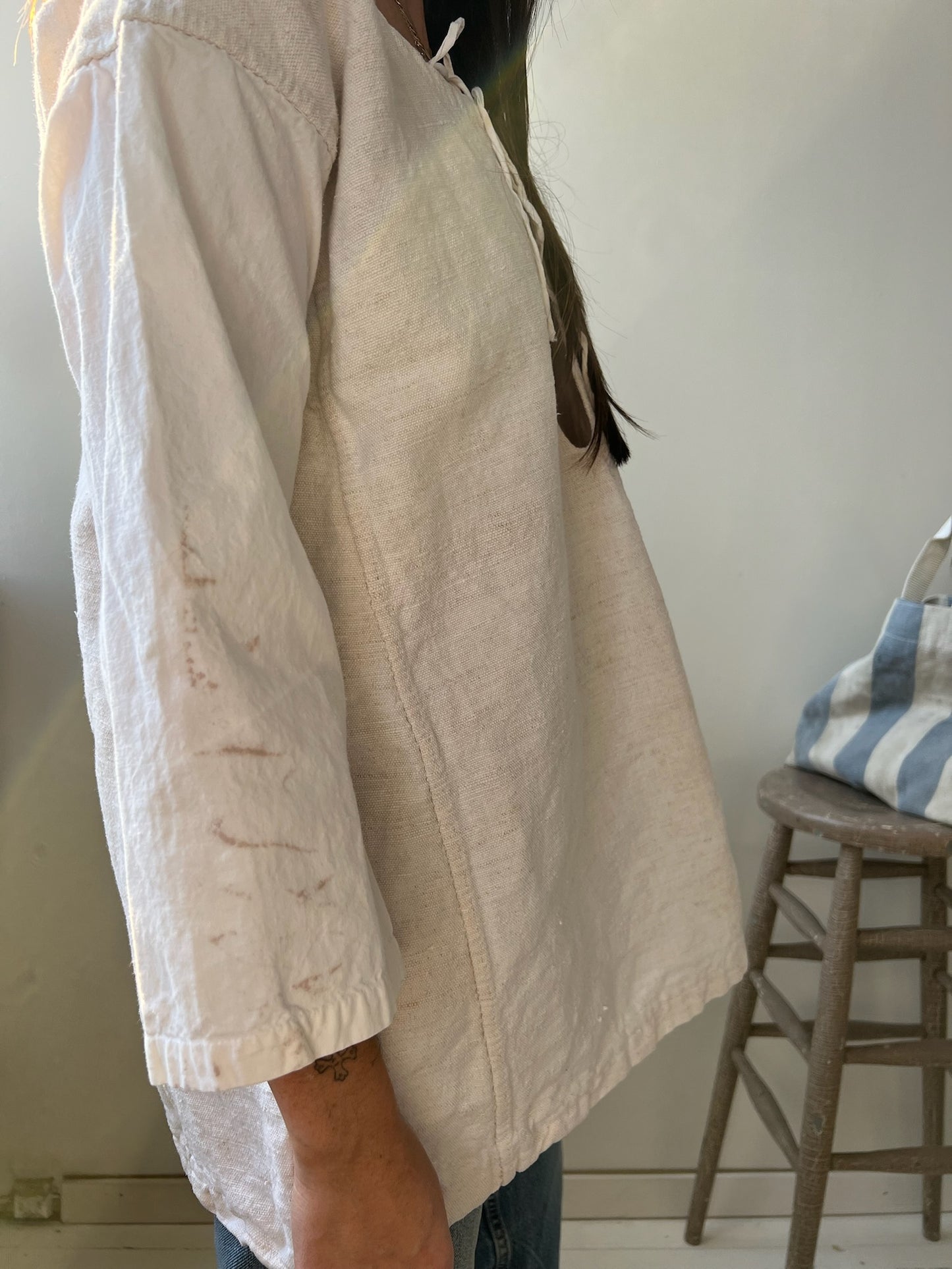 Linen Edwardian Smock 07