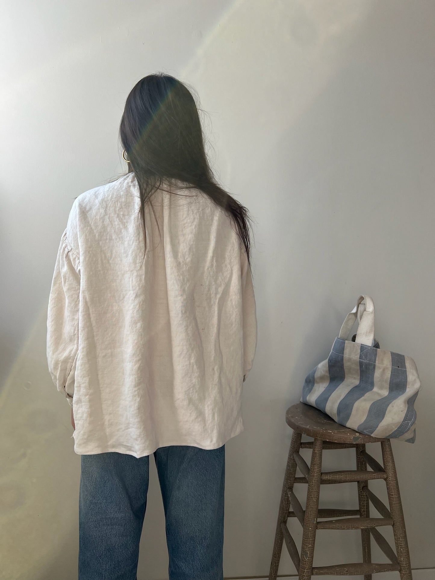 Linen Edwardian Blouse 11