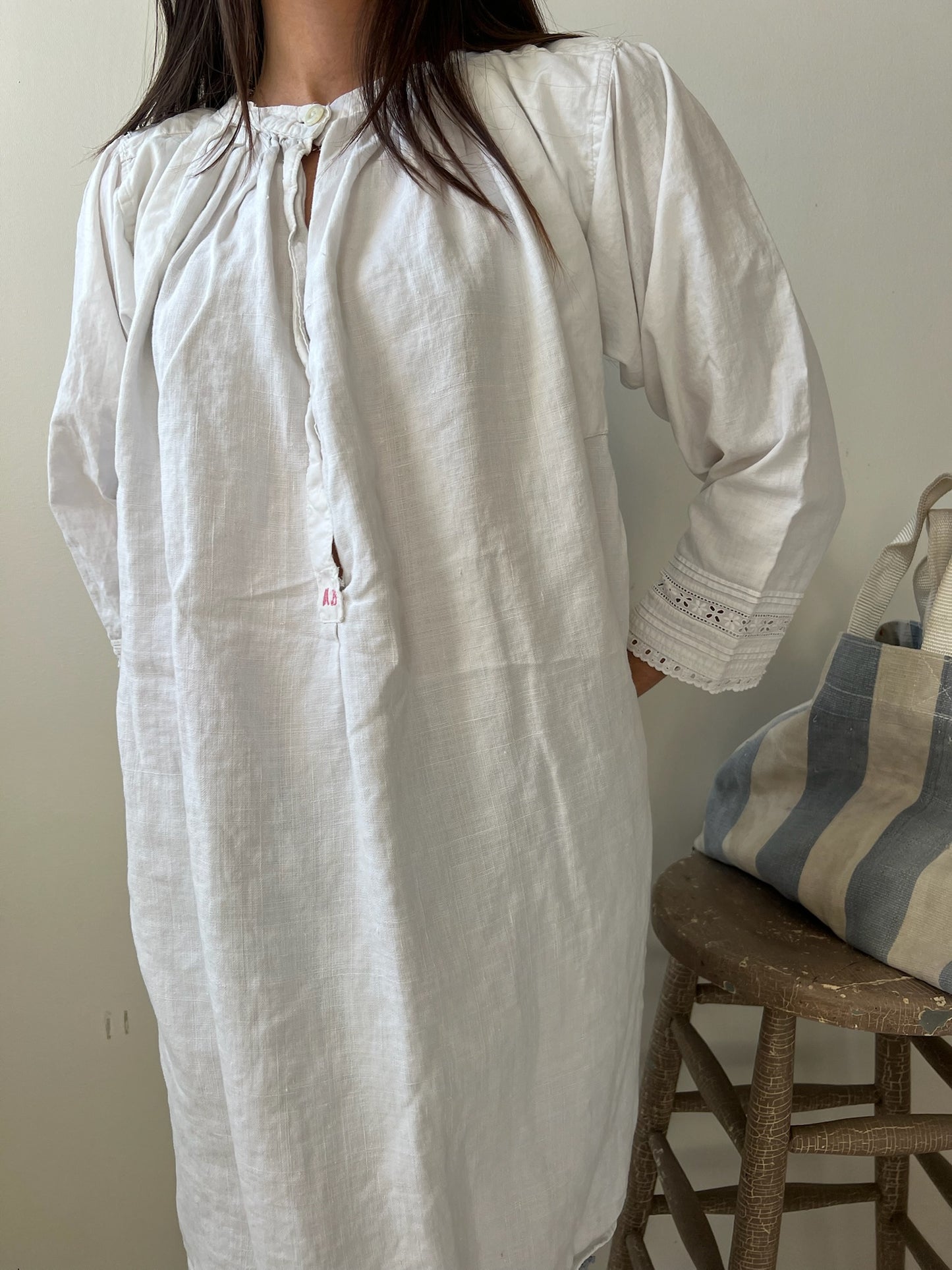 White Linen Edwardian Tunic 13