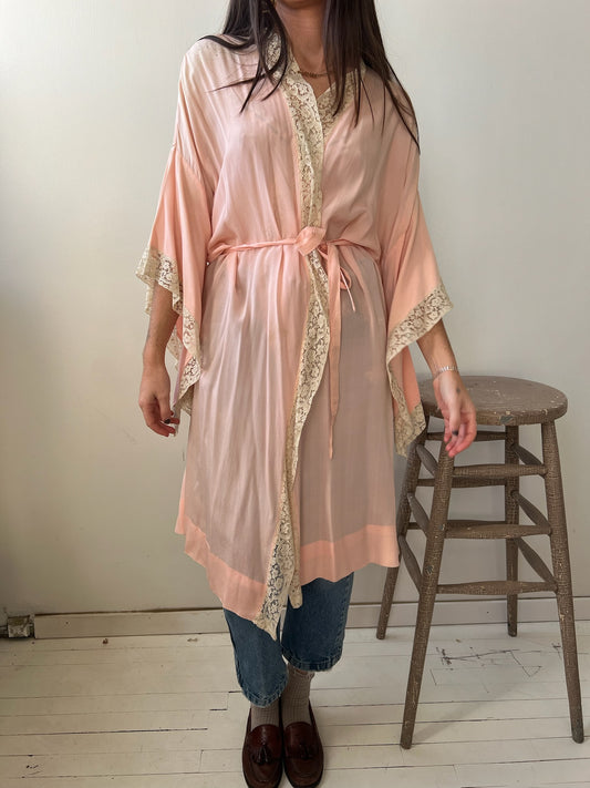 1930s Pale Pink Robe
