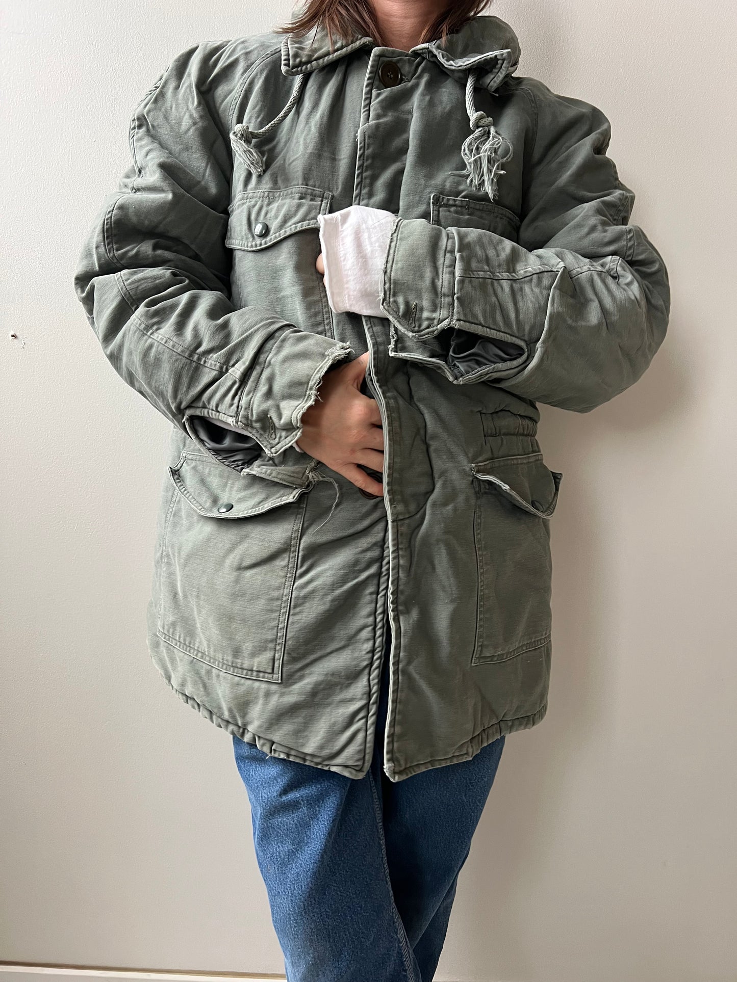 Sage Green Military Jacket