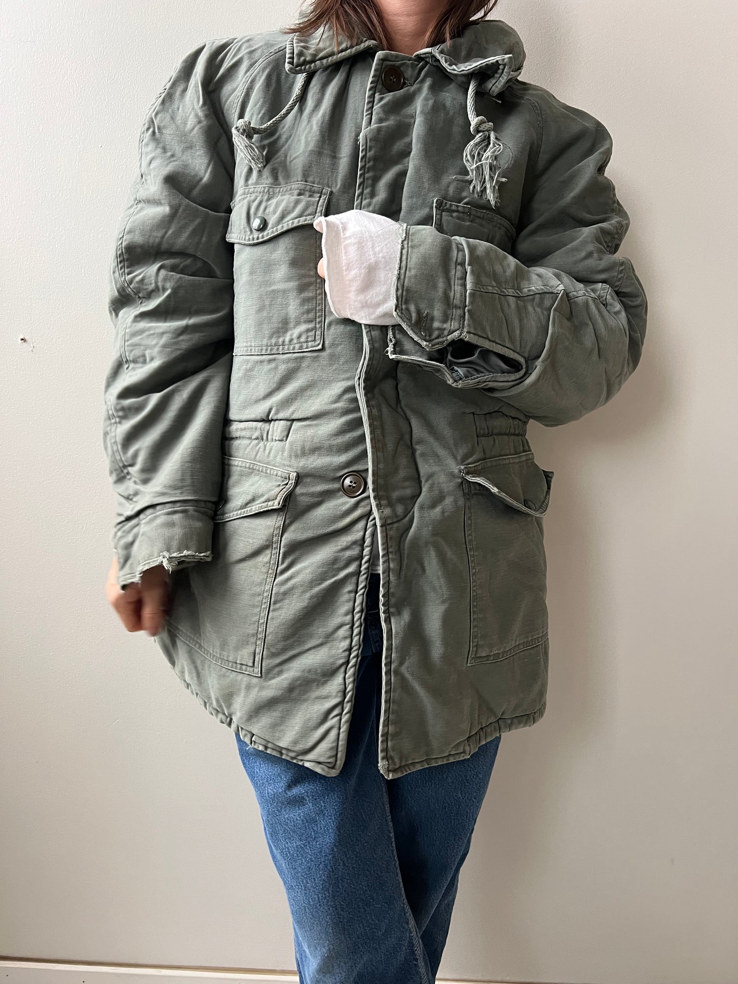 Sage Green Military Jacket