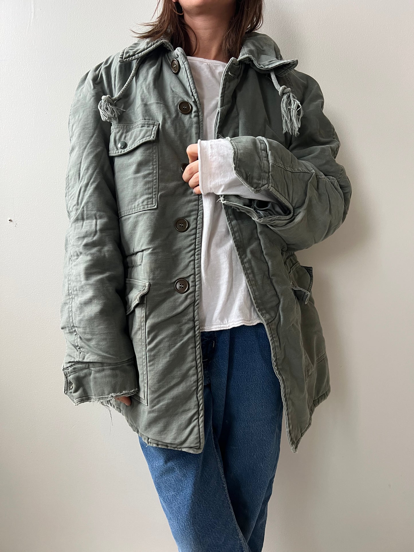 Sage Green Military Jacket
