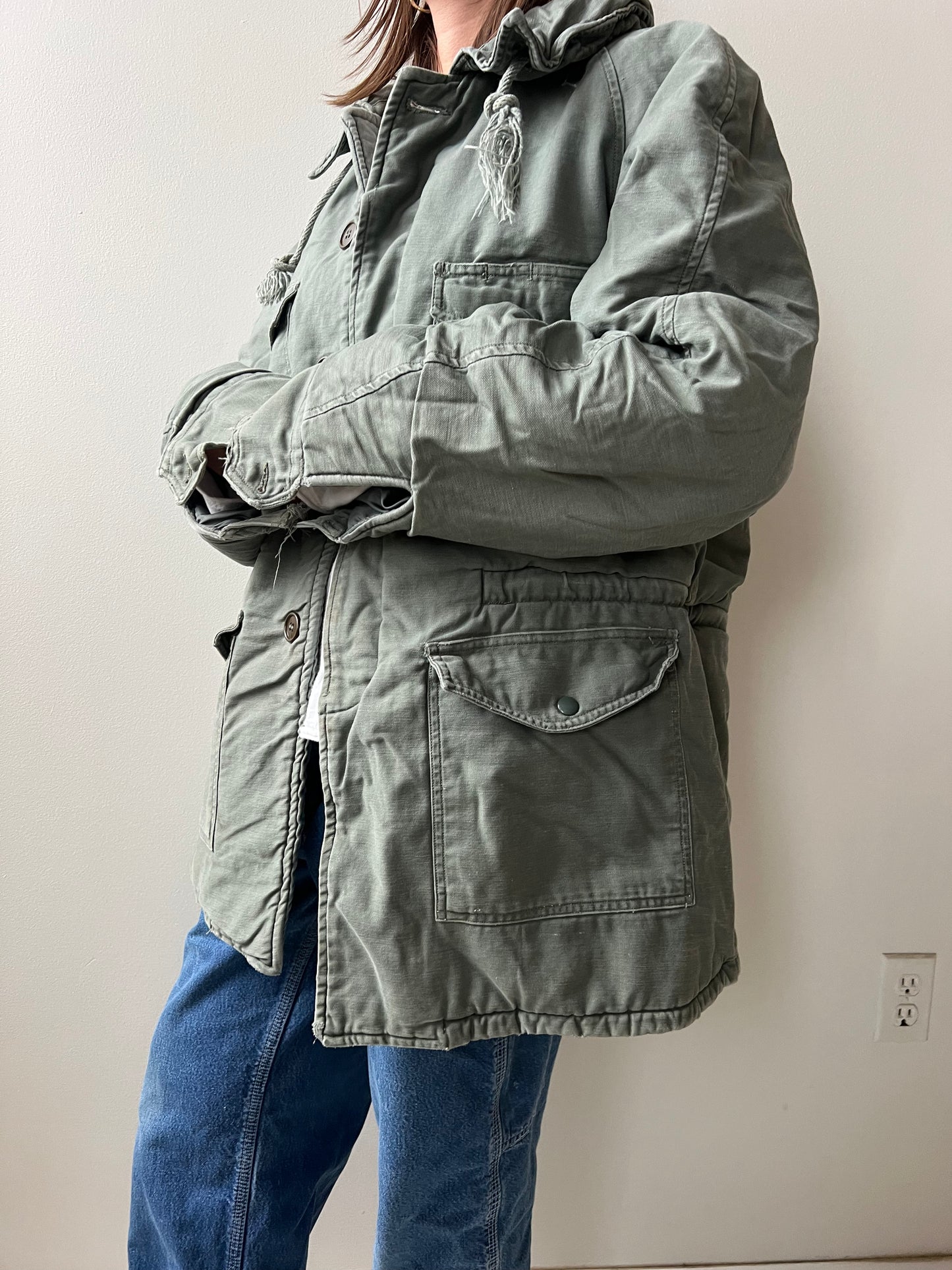 Sage Green Military Jacket