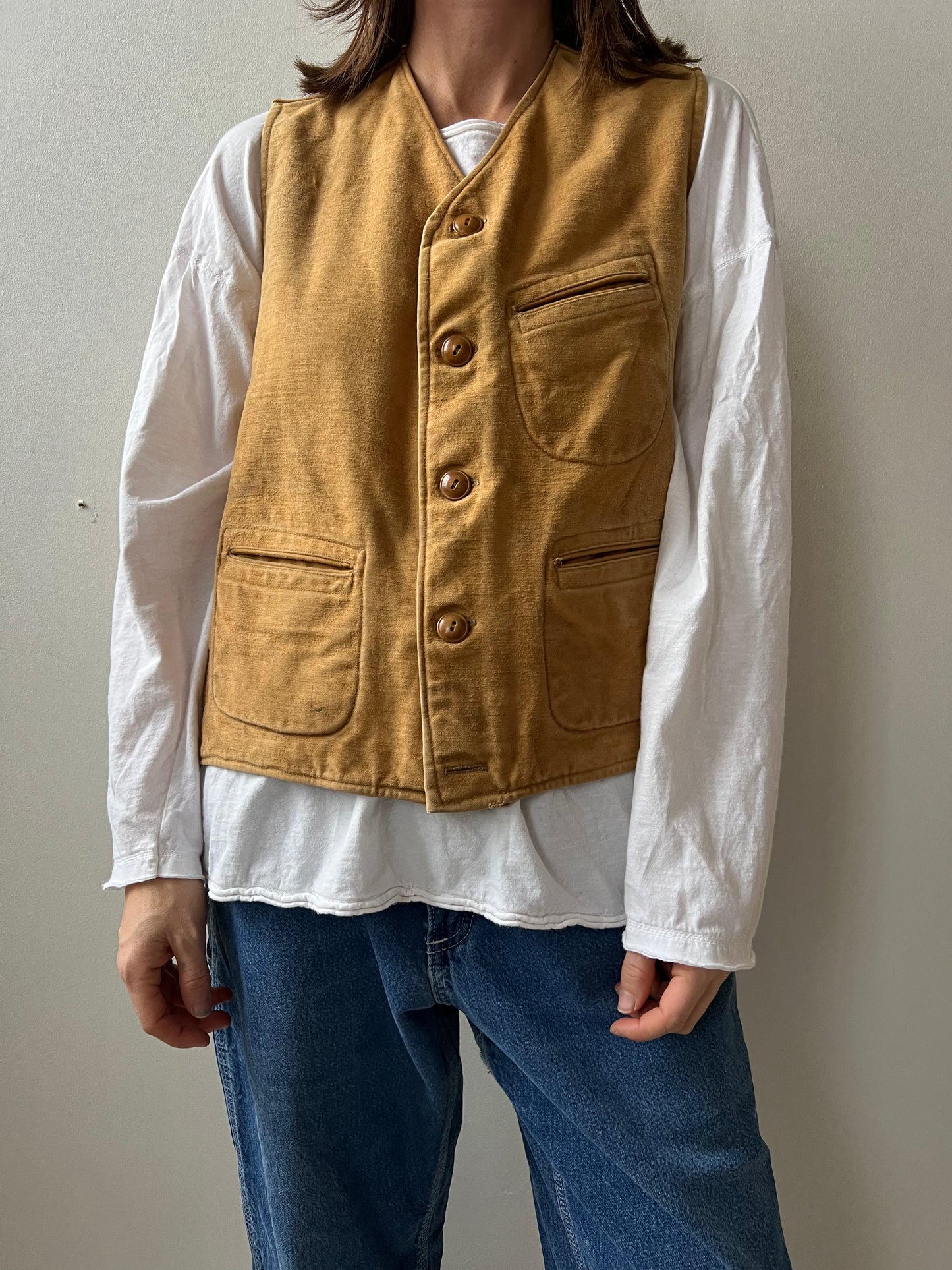 Buck Skein Vest