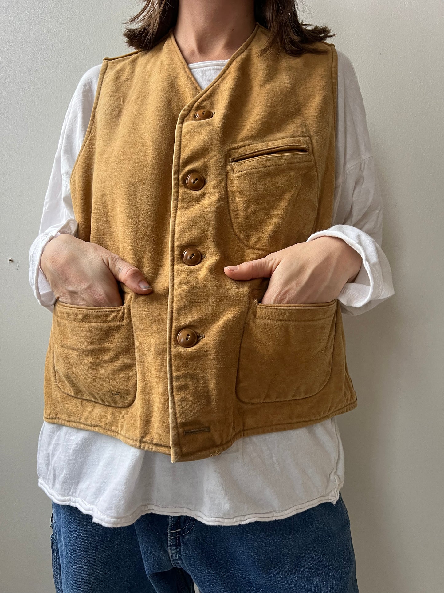 Buck Skein Vest