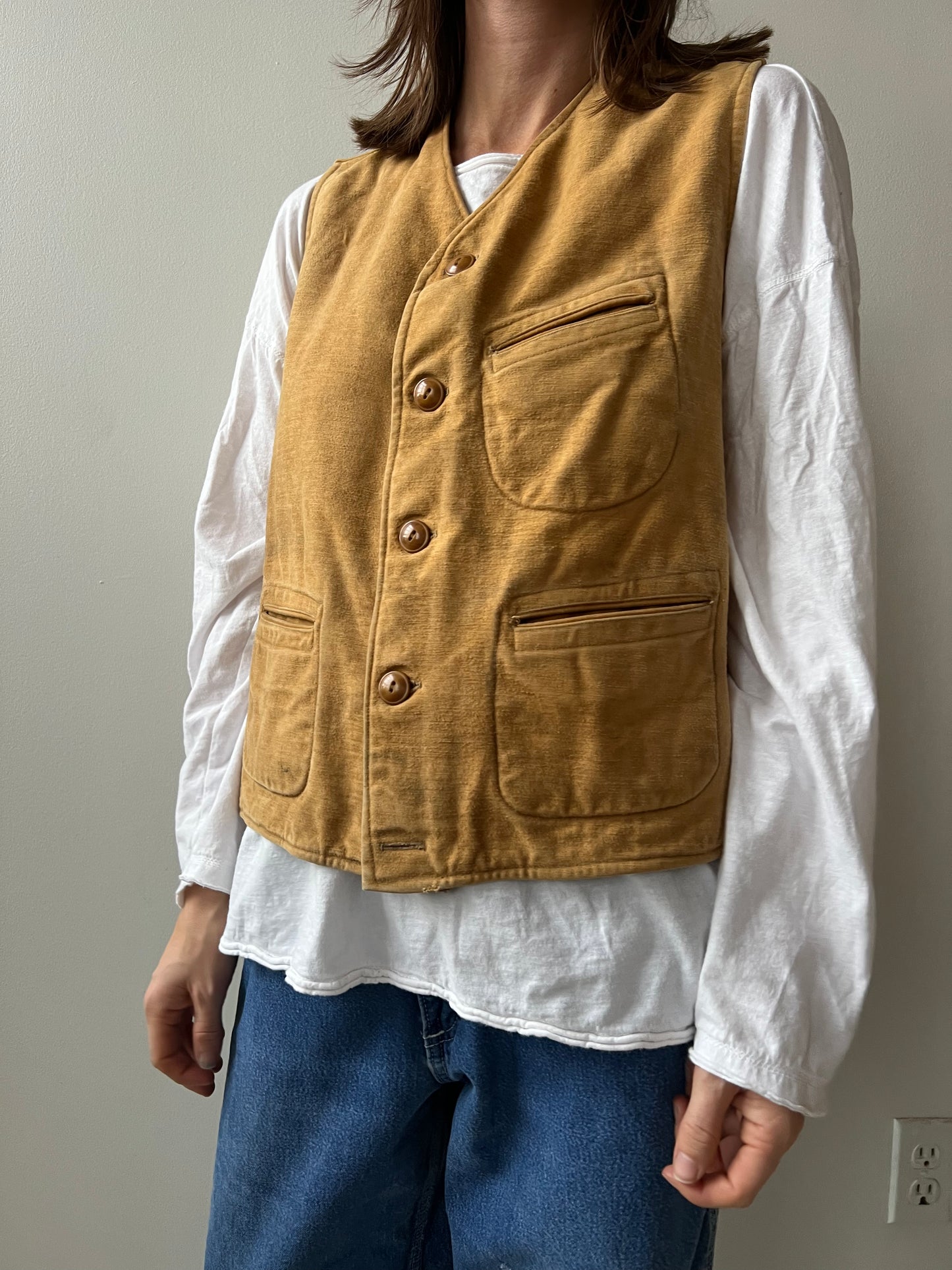Buck Skein Vest