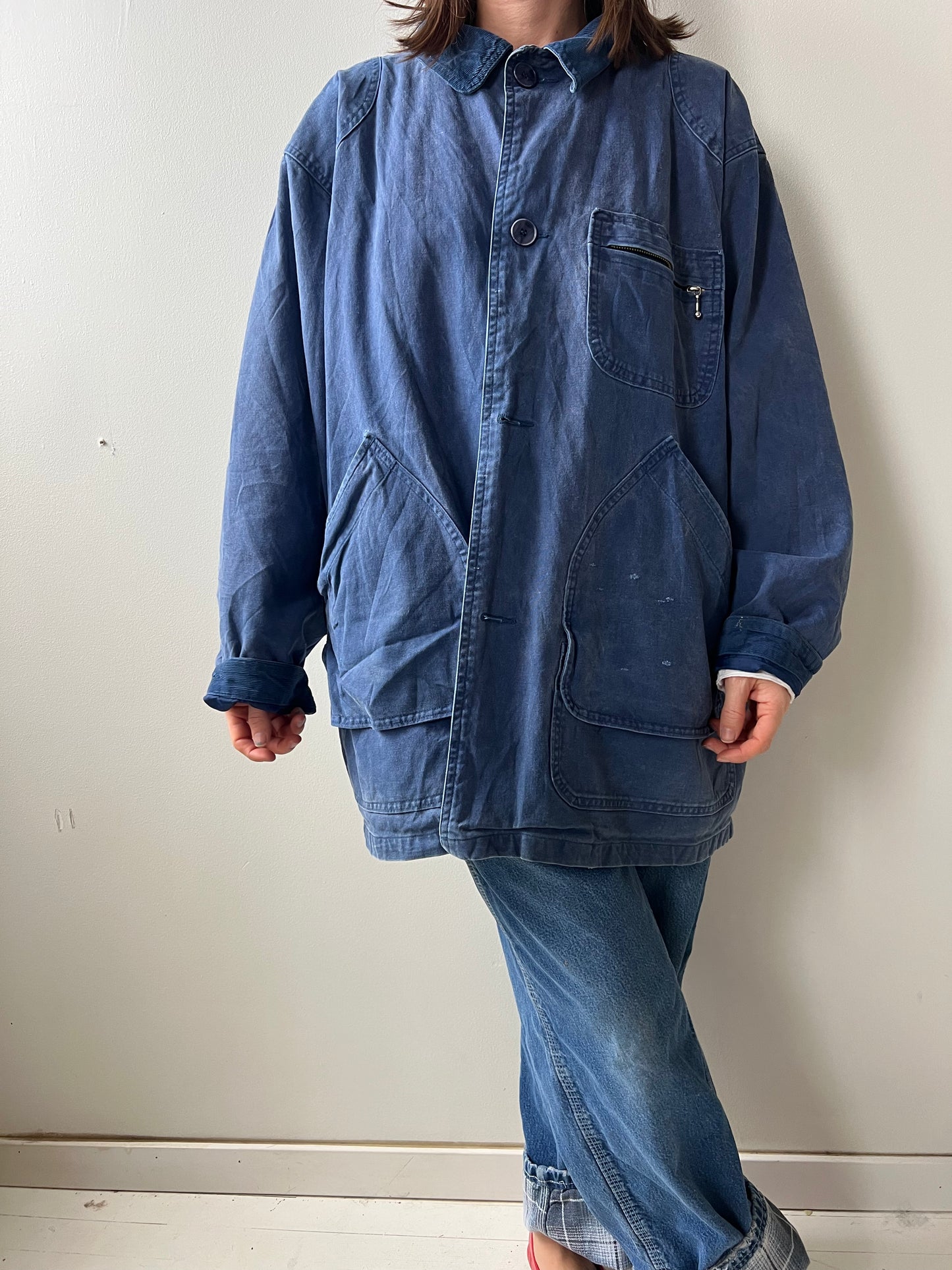 Indigo Blue Barn Coat