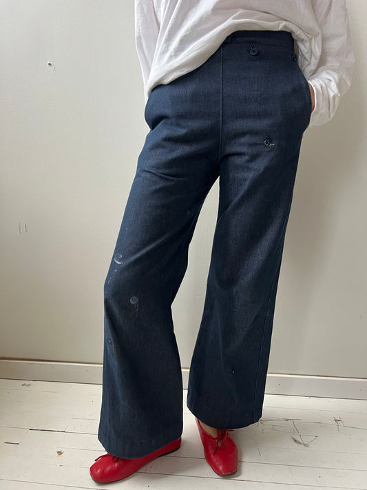 Dark Denim Sailors Pants