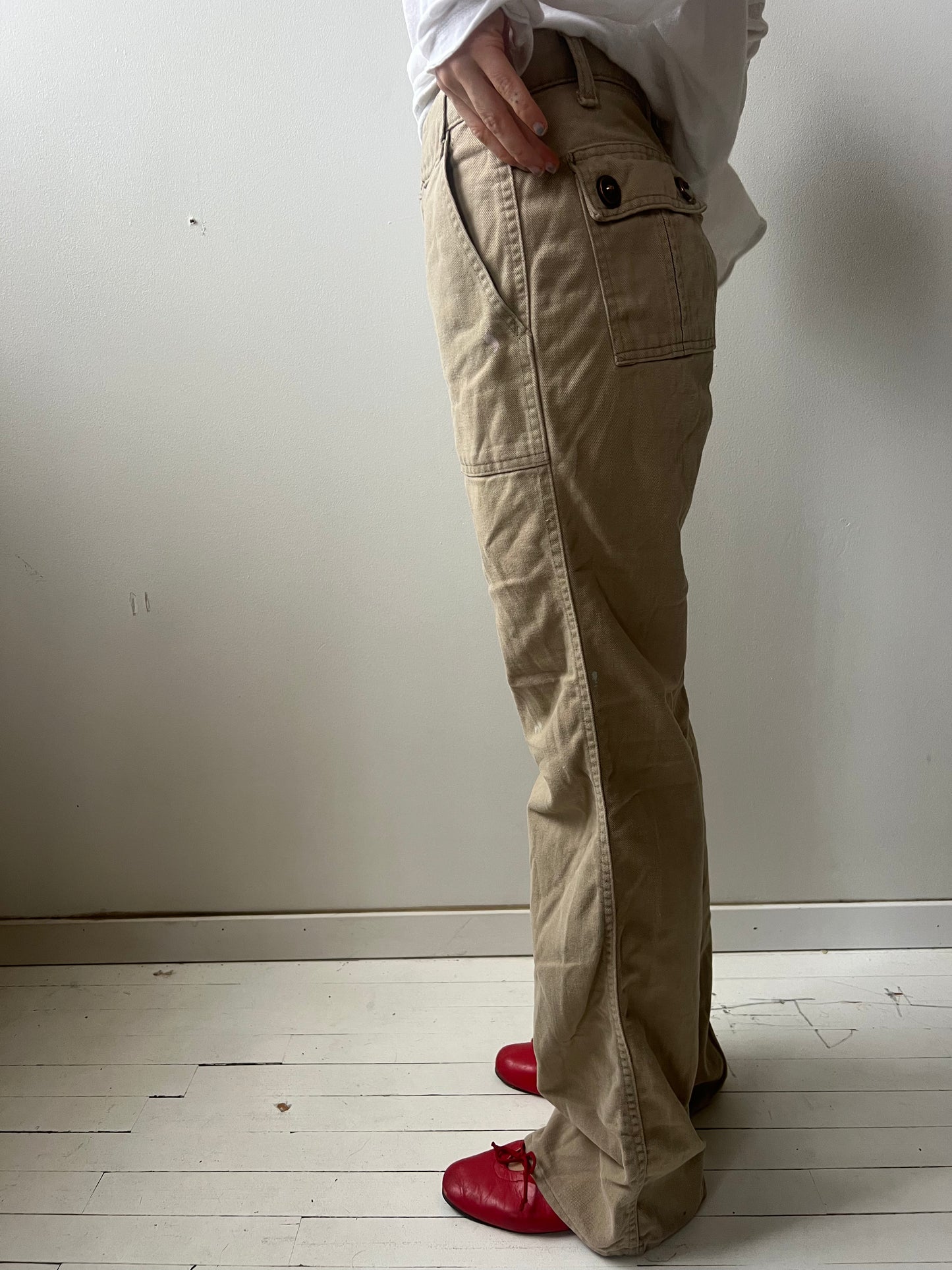 70s Tan Levi’s Flares