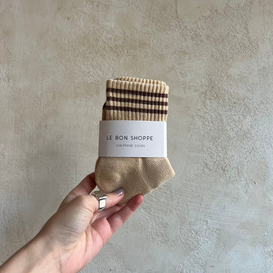 Girlfriend Socks in Daisy by Le Bon Shoppe