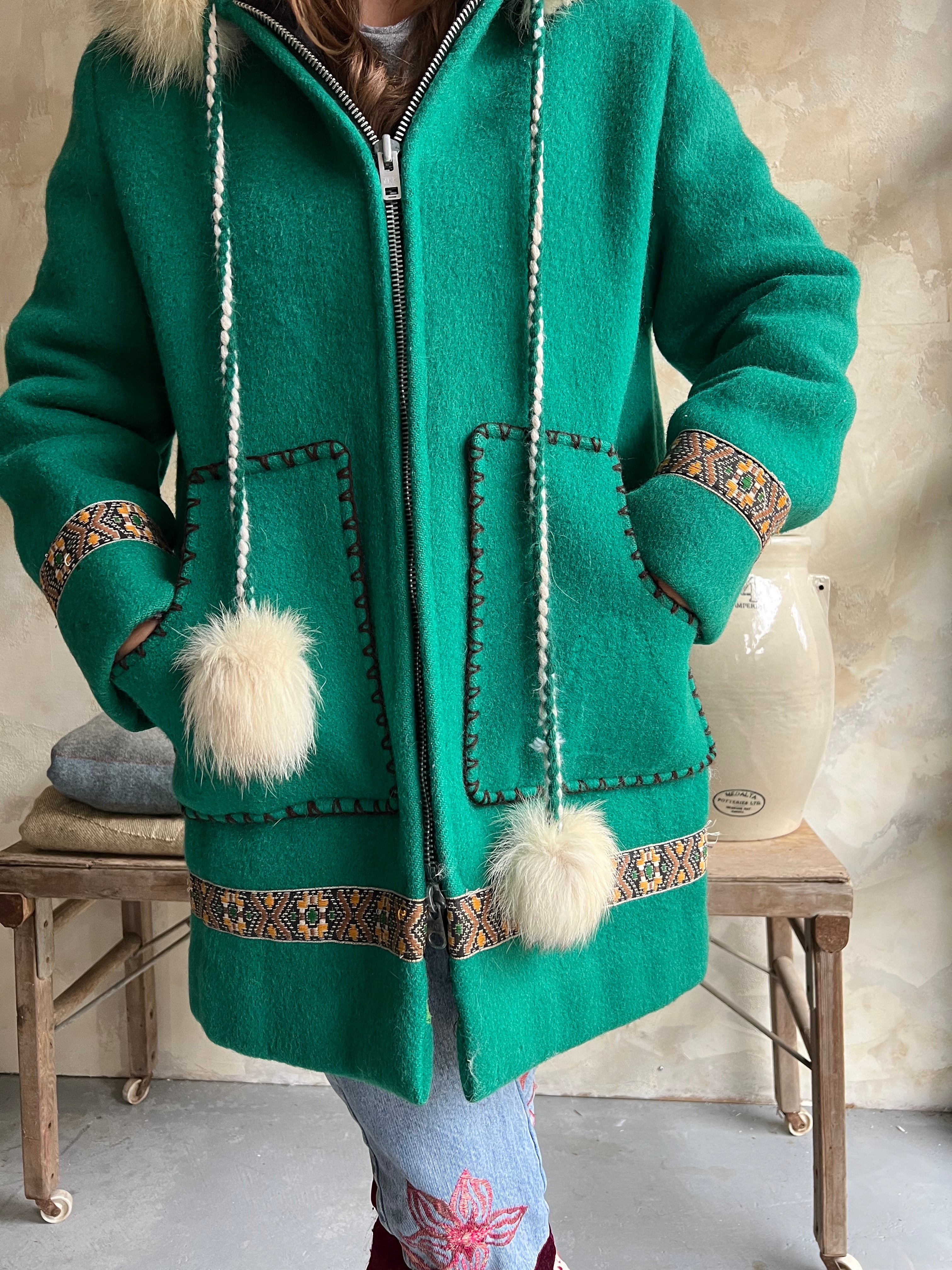 Emerald Green Wool Jacket