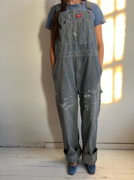 Dickies Pinstriped Painters Overalls