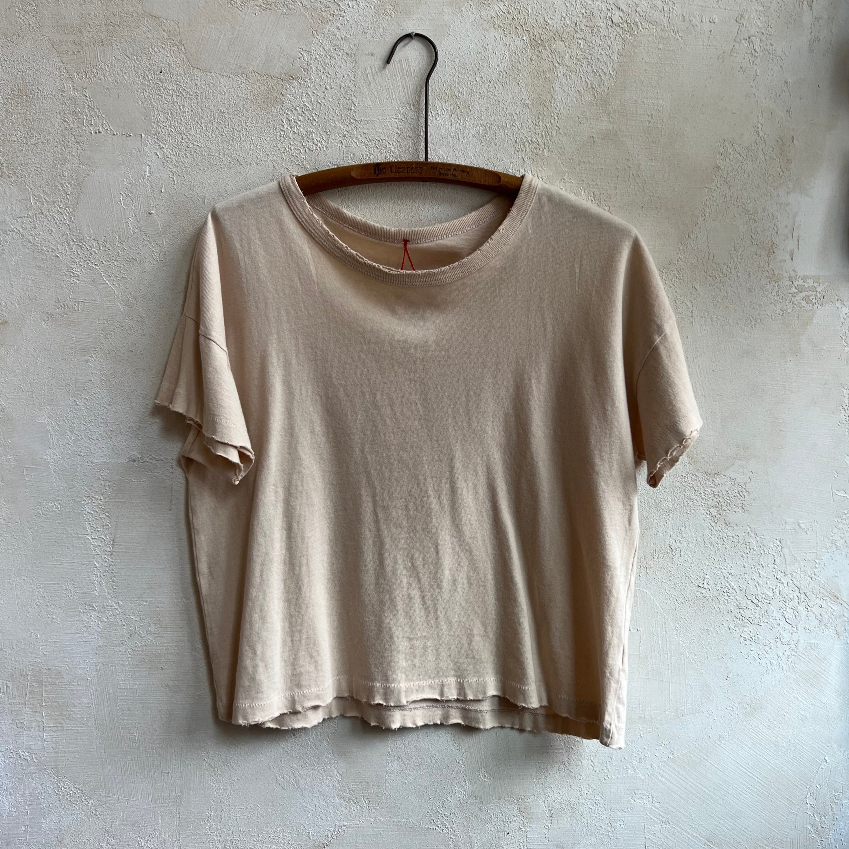 The Vintage Fille Tee in Horchata by Le Bon Shoppe