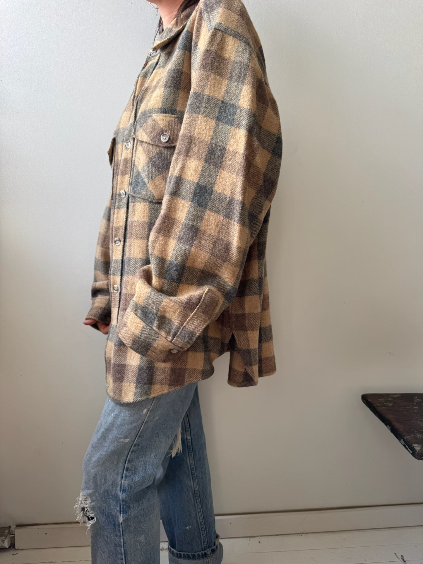 Woolrich Plaid Button Up