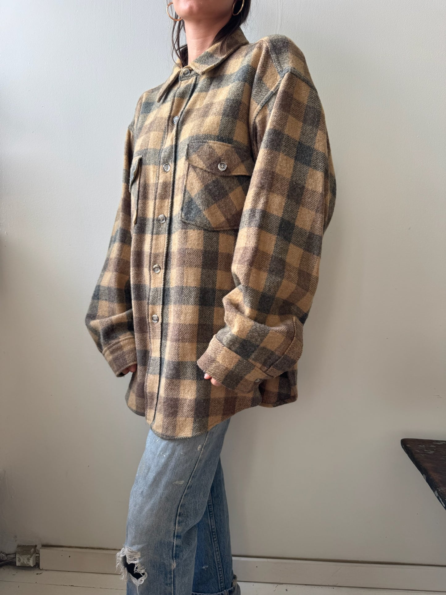 Woolrich Plaid Button Up