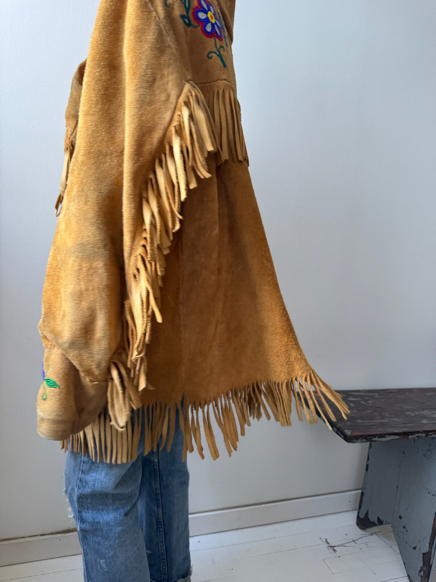 Beaded Fringe Jacket