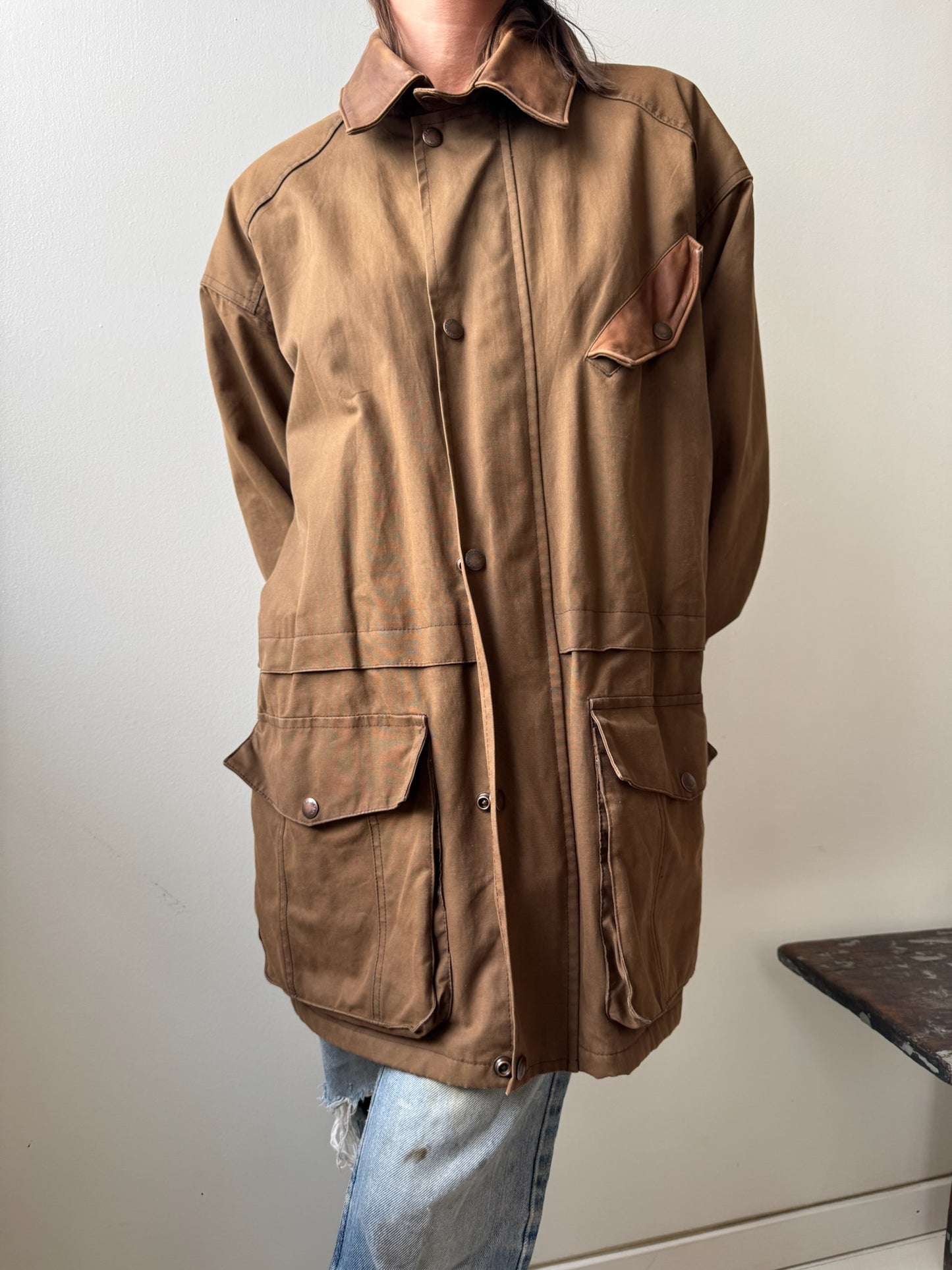 Brown Waxed Jacket
