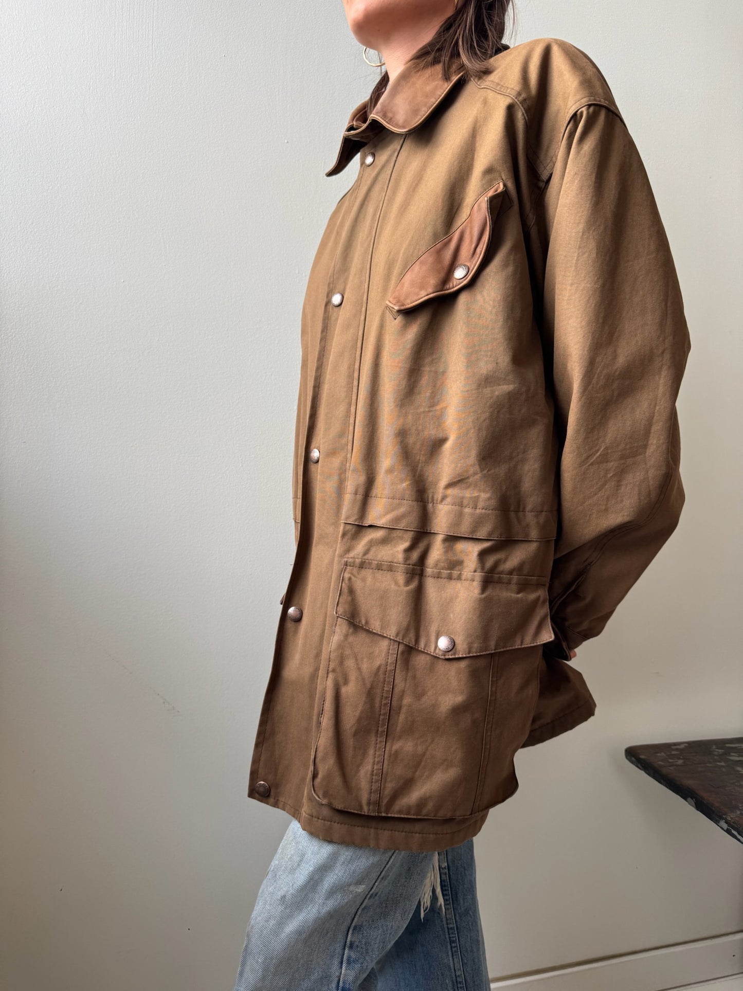 Brown Waxed Jacket