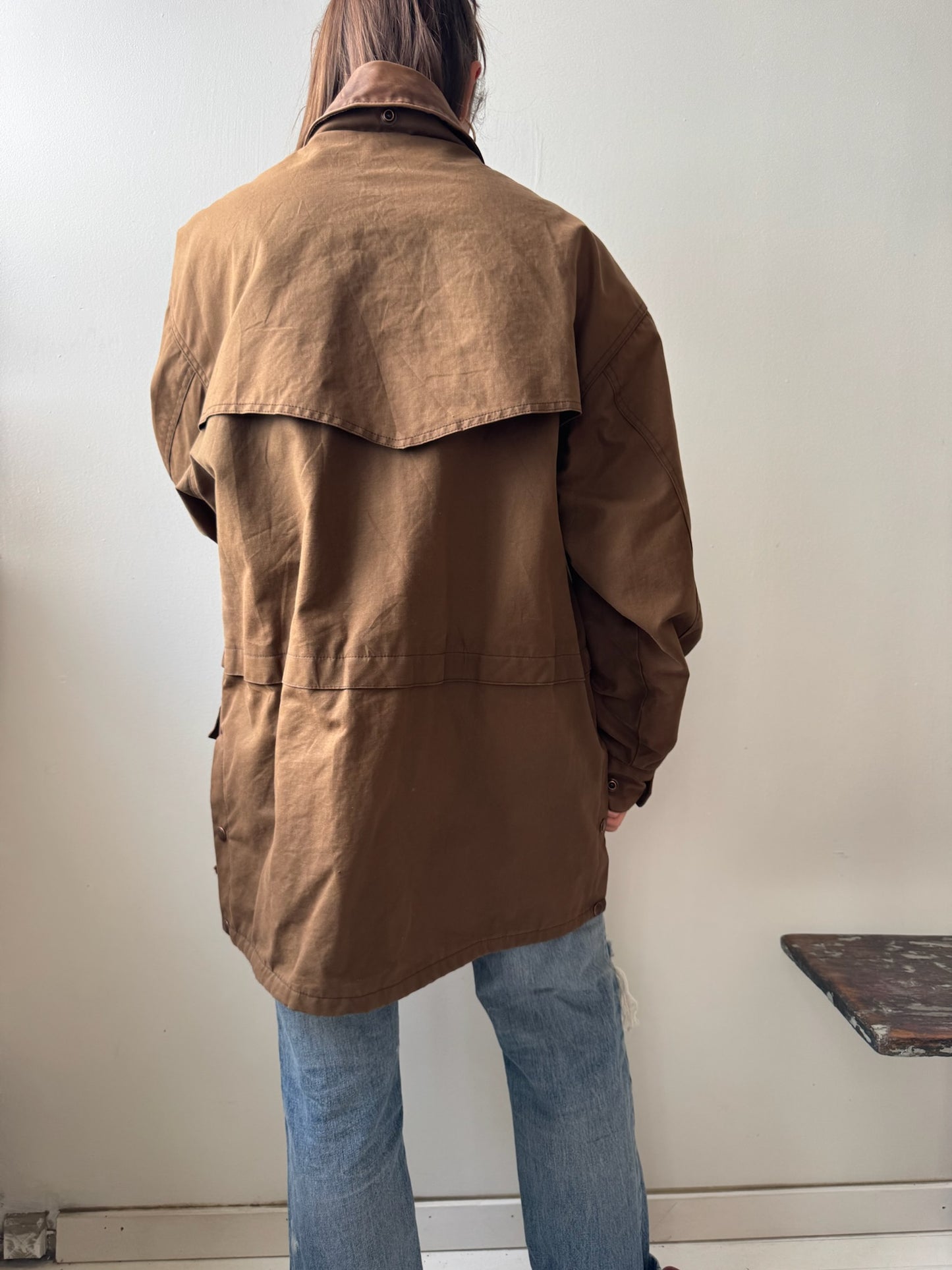 Brown Waxed Jacket