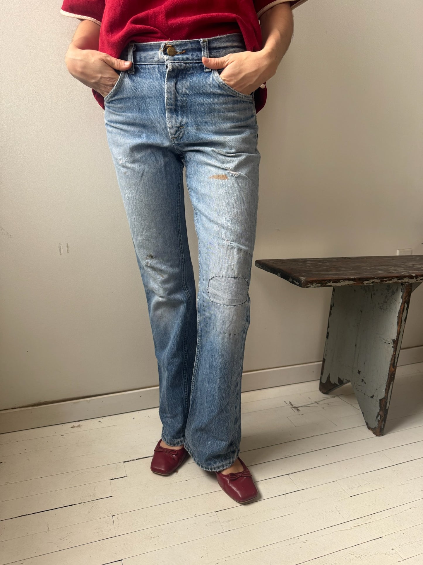 Reworked Lee Jeans