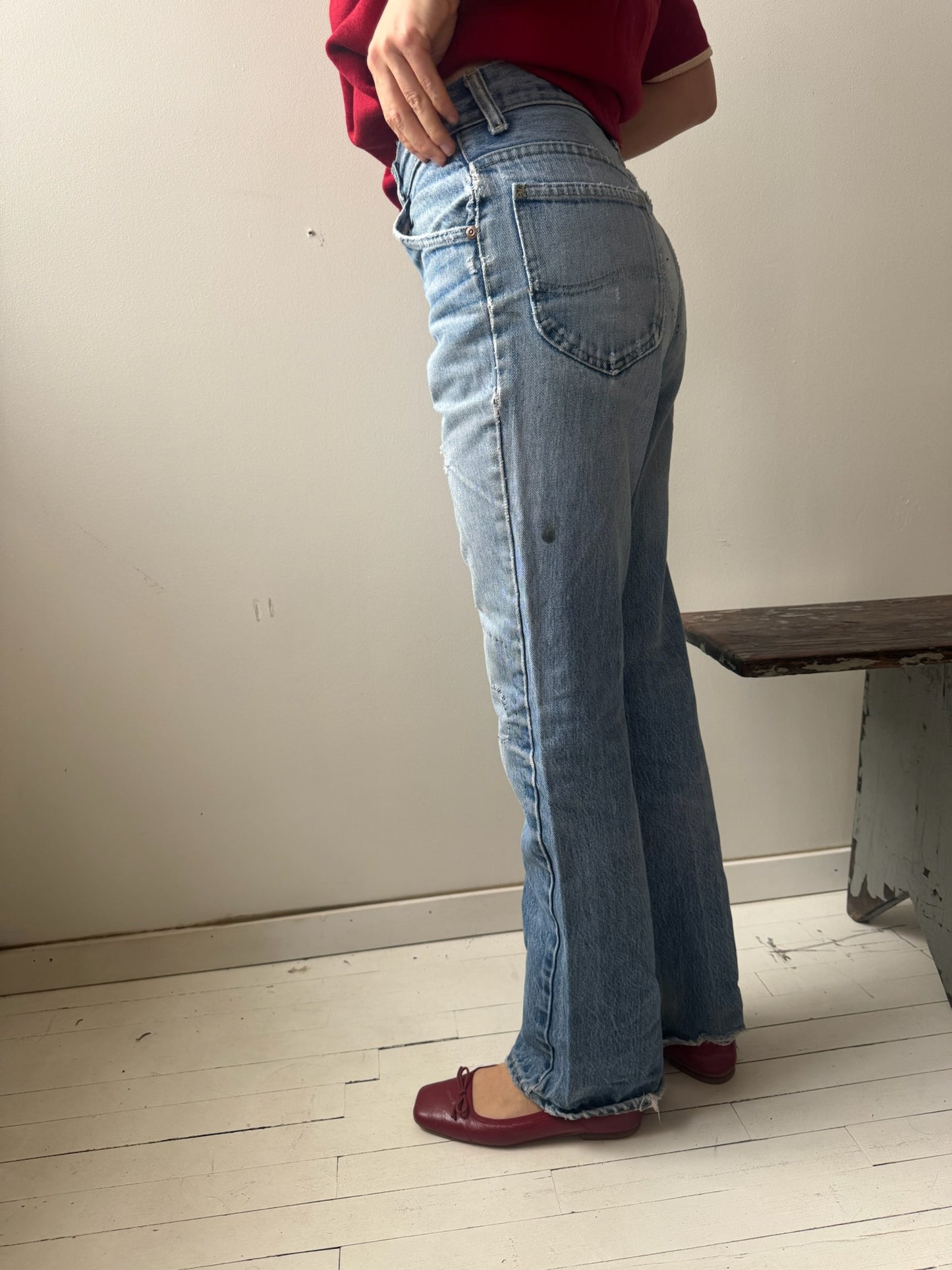 Reworked Lee Jeans