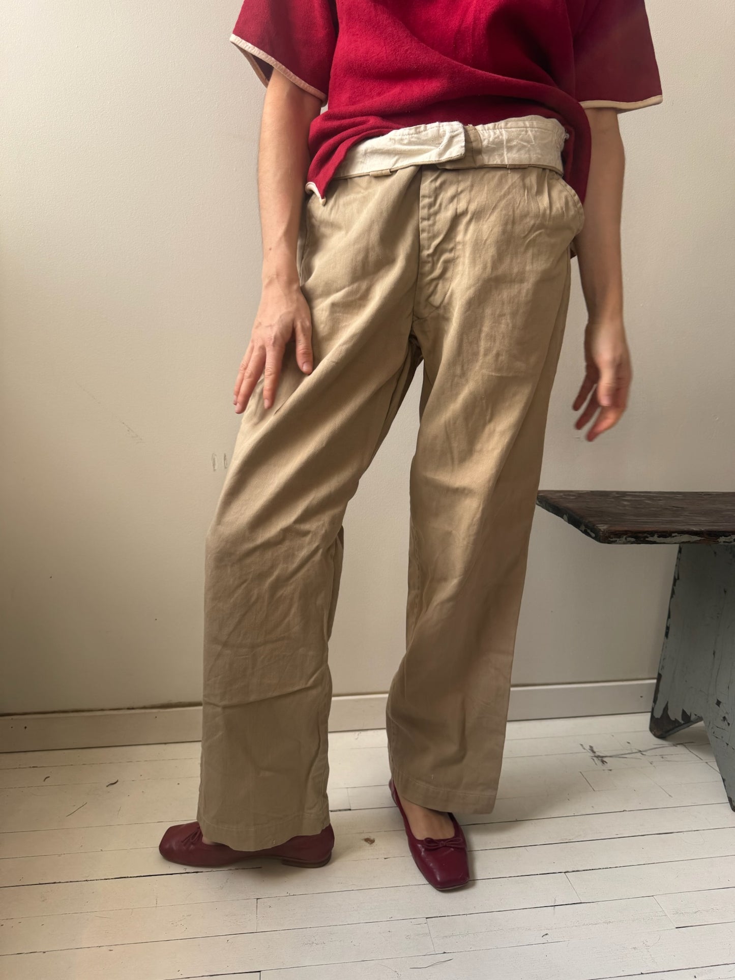 Khaki Trouser