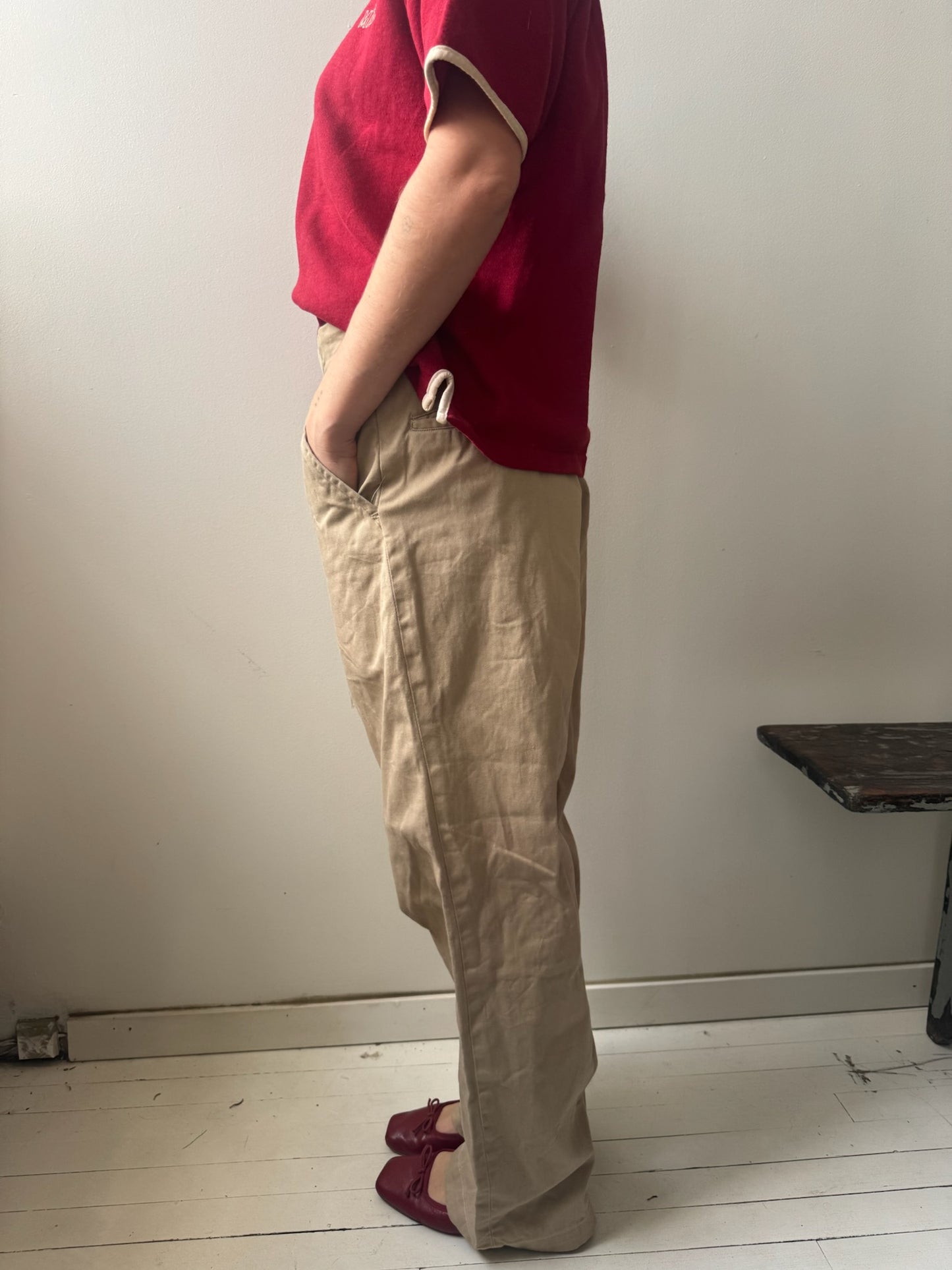 Khaki Trouser